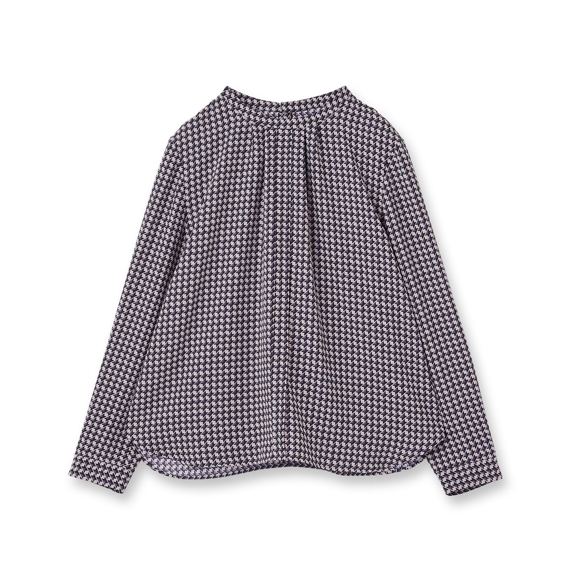 INDIVI「【通勤／オフィス】タックジョーゼットブラウス」|シャツ・ブラウス|