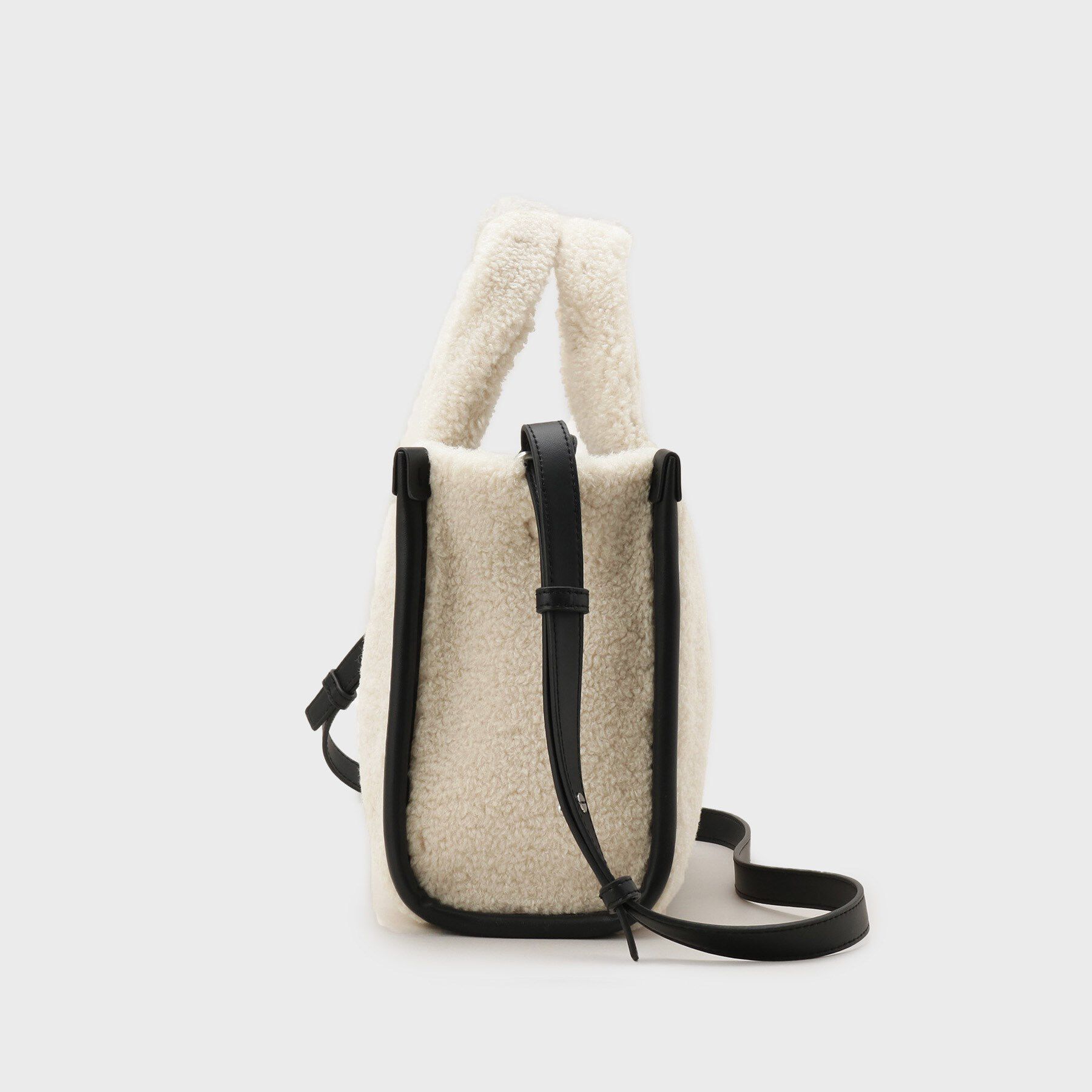 GALLEST「【LACOSTE】ヘリテージシーズナル フェイクファーミニトートバッグ」|トートバッグ|