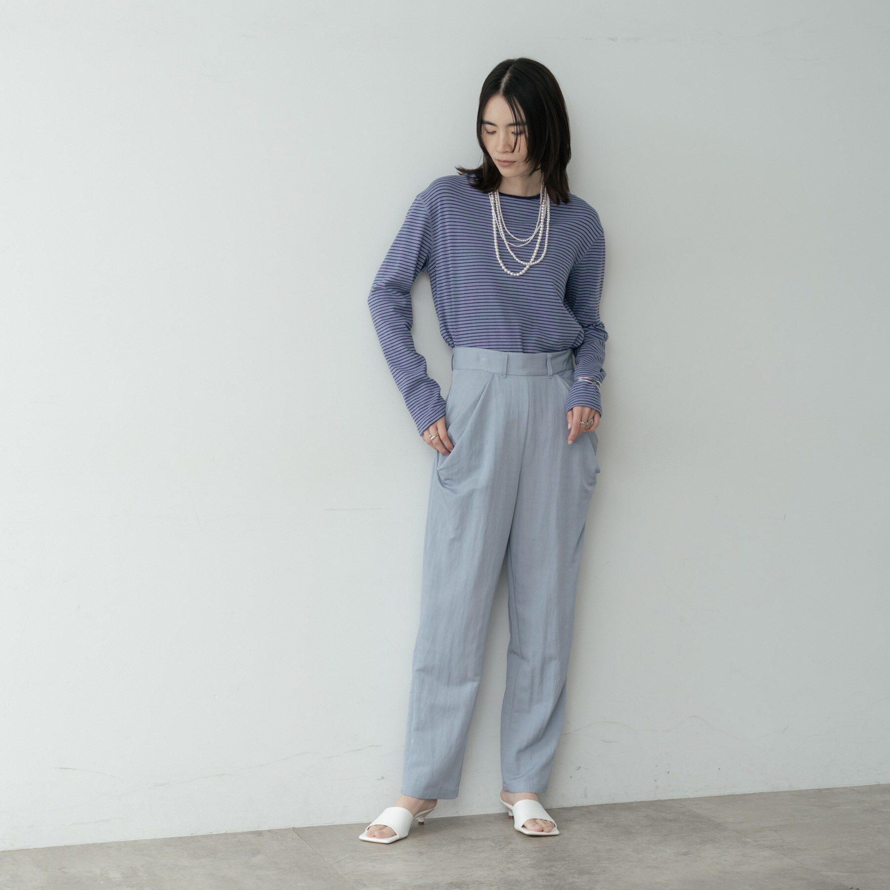 GALLEST「ボーダーカットソー」|Tシャツ・カットソー|