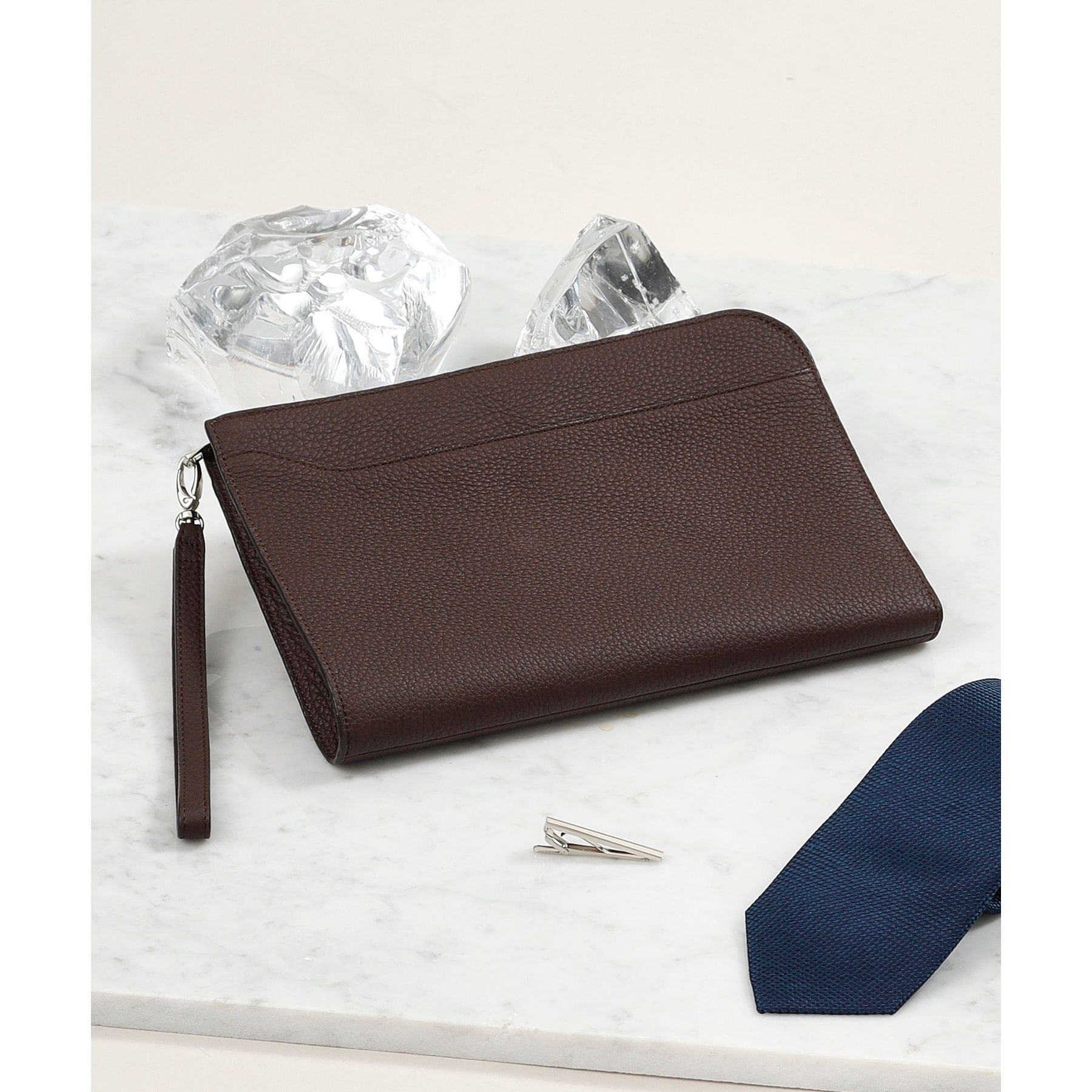 TAKEO KIKUCHI「【ブライダル＆パーティー】THE クラッチバッグ」|クラッチバッグ|ダークブラウン(04