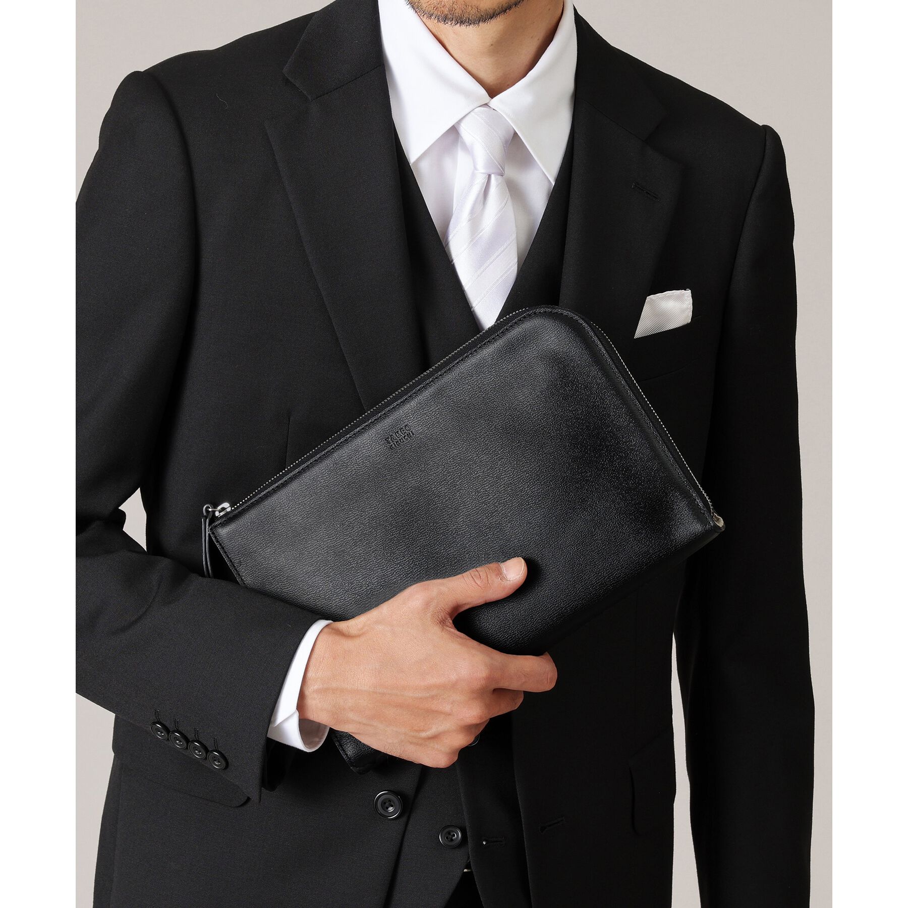 TAKEO KIKUCHI「【冠婚葬祭/3ピース対応】サージ ベスト」|スーツ|