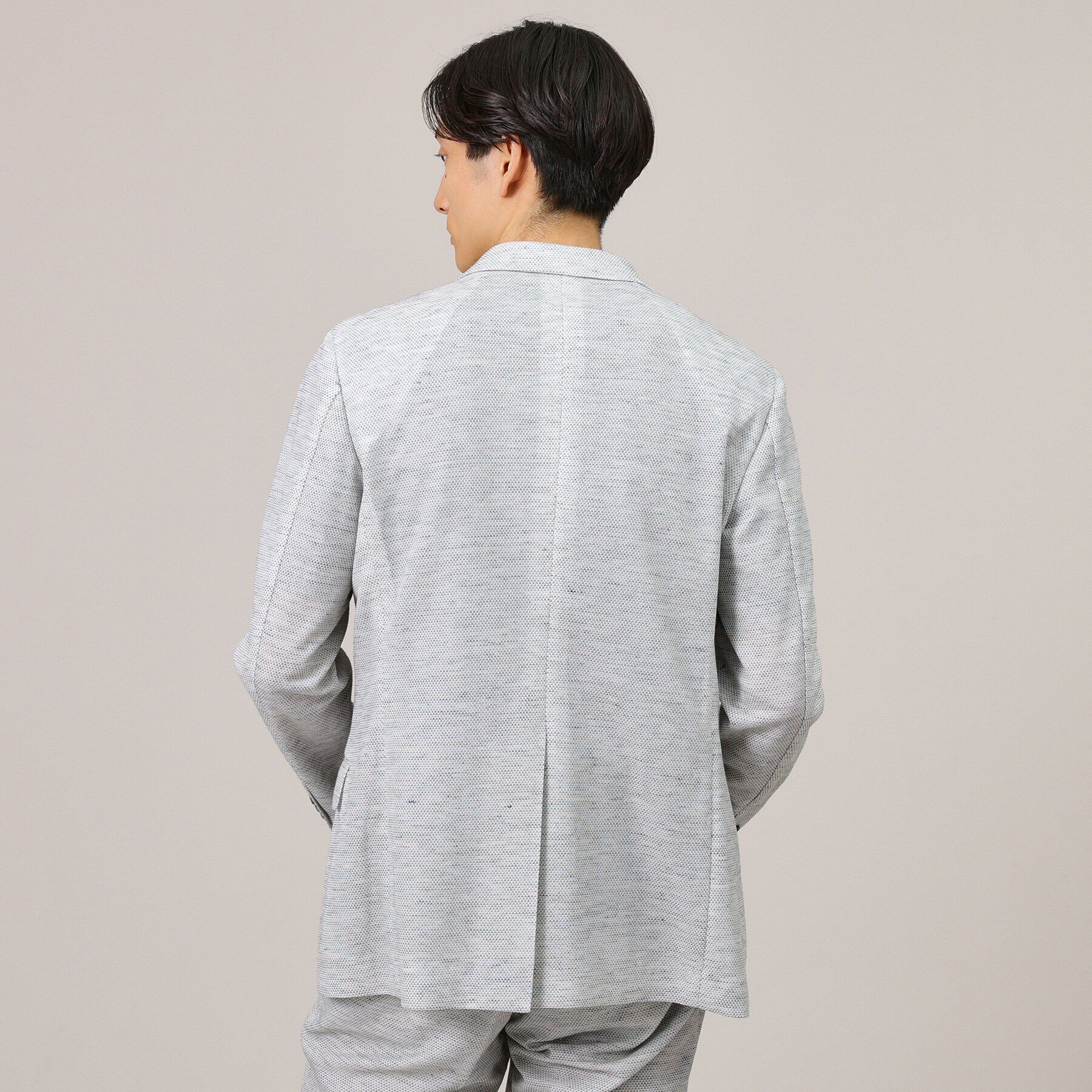TAKEO KIKUCHI「【尾州織】リネンブレンド メッシュ ジャケット」|テーラードジャケット|