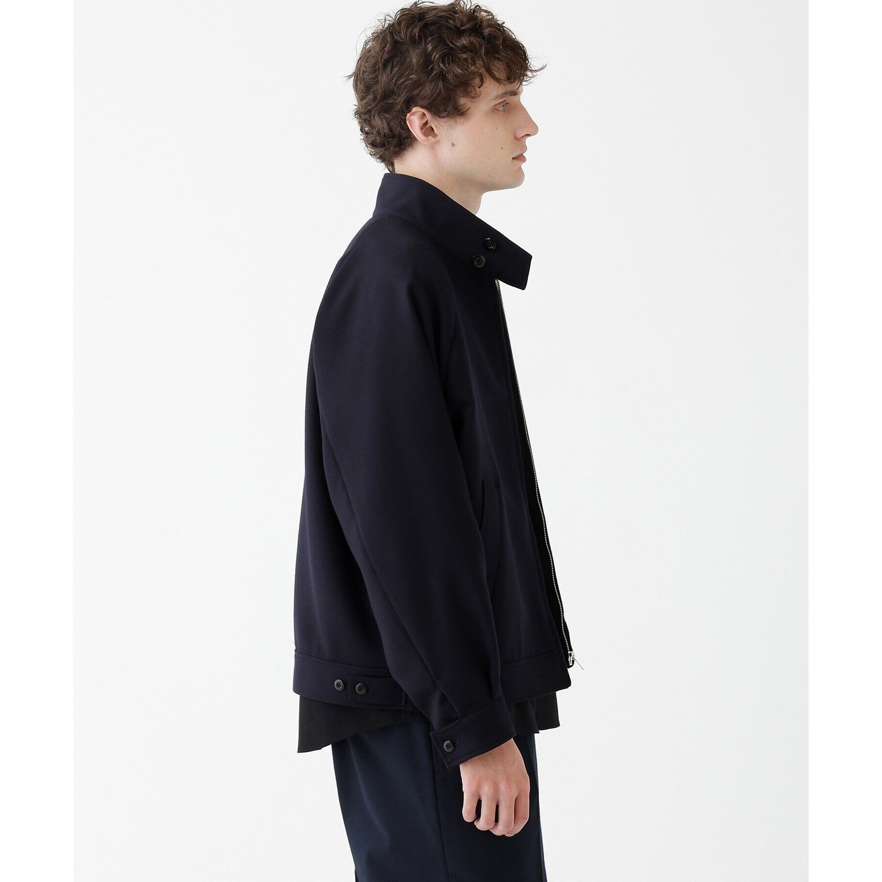 TAKEO KIKUCHI「【THE FLAGSHIP】ウールダブルフェイス ブルゾン」|ブルゾン・スタジャン|