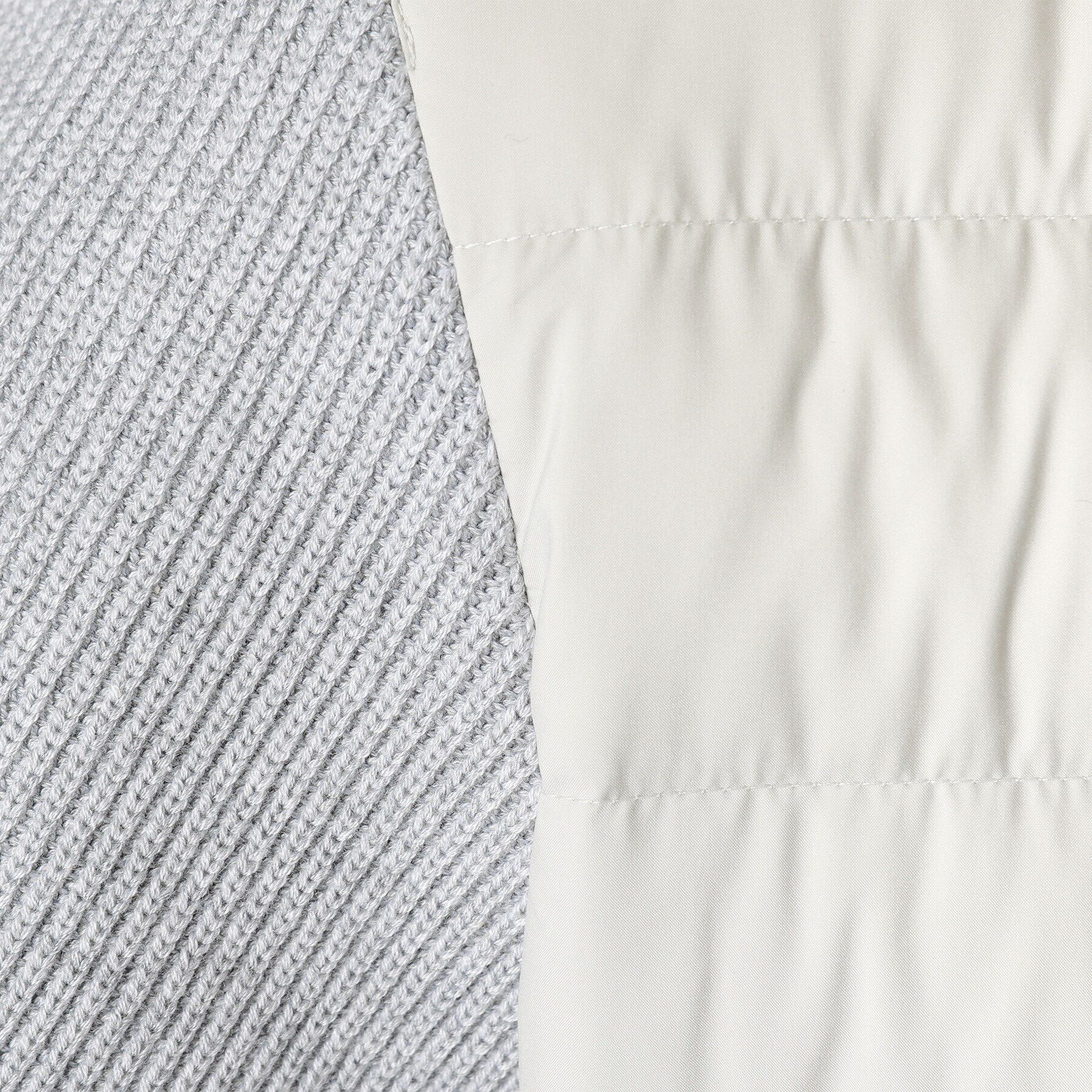 TAKEO KIKUCHI「【コンパクトダウン】ニットコンビ ダウンブルゾン」|ブルゾン・スタジャン|