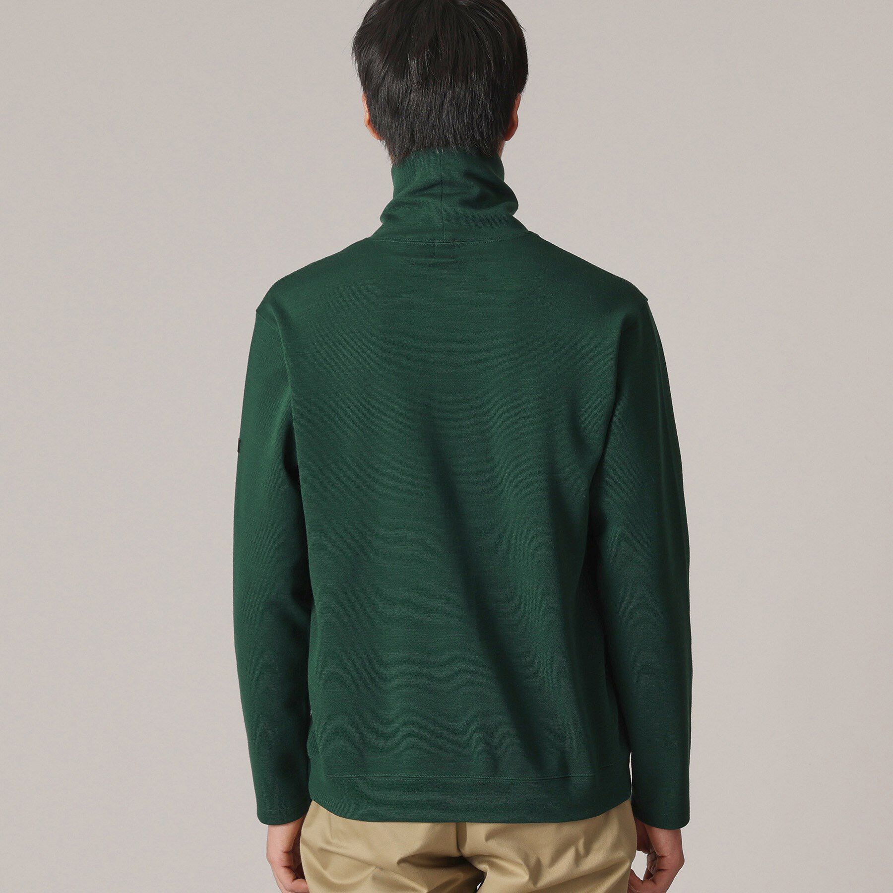 TAKEO KIKUCHI「ウールブレンド オフタートルネック カットソー」|Tシャツ・カットソー|