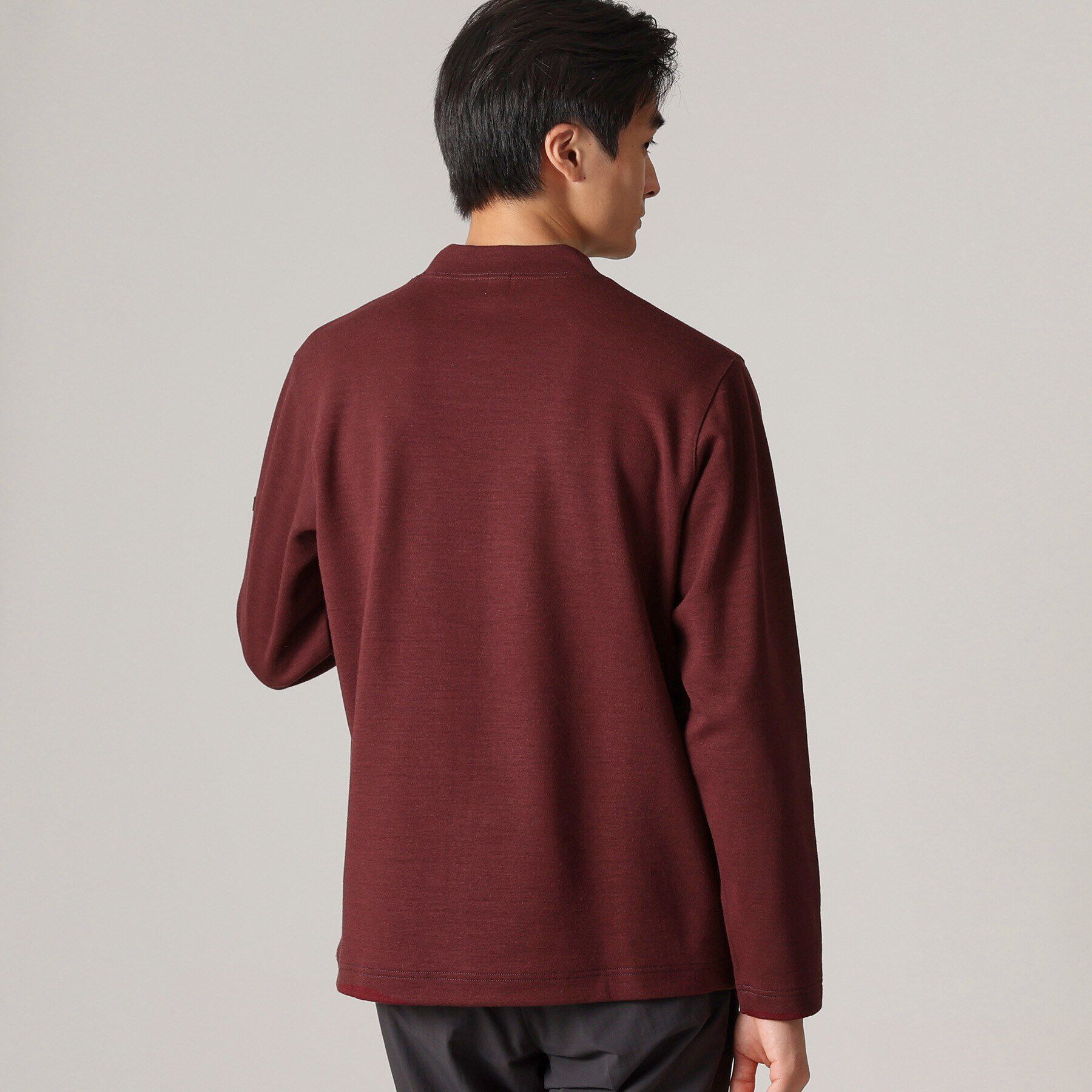 TAKEO KIKUCHI「【Sサイズ～】ウールブレンド ポンチ カットソー」|Tシャツ・カットソー|