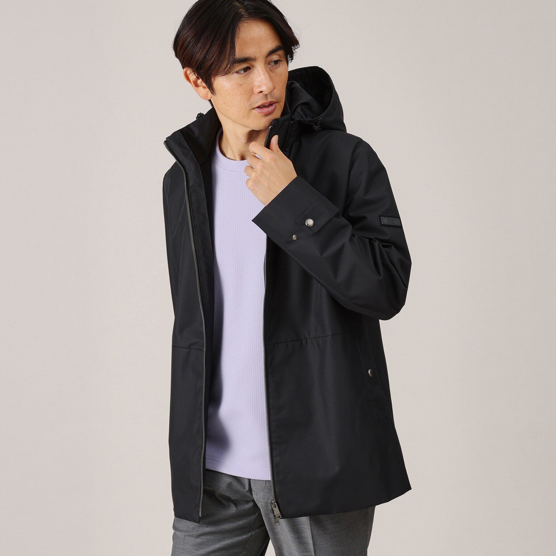 TAKEO KIKUCHI「【ライトアウター】ドビー エレクティブ シェルブルゾン」|ブルゾン・スタジャン|