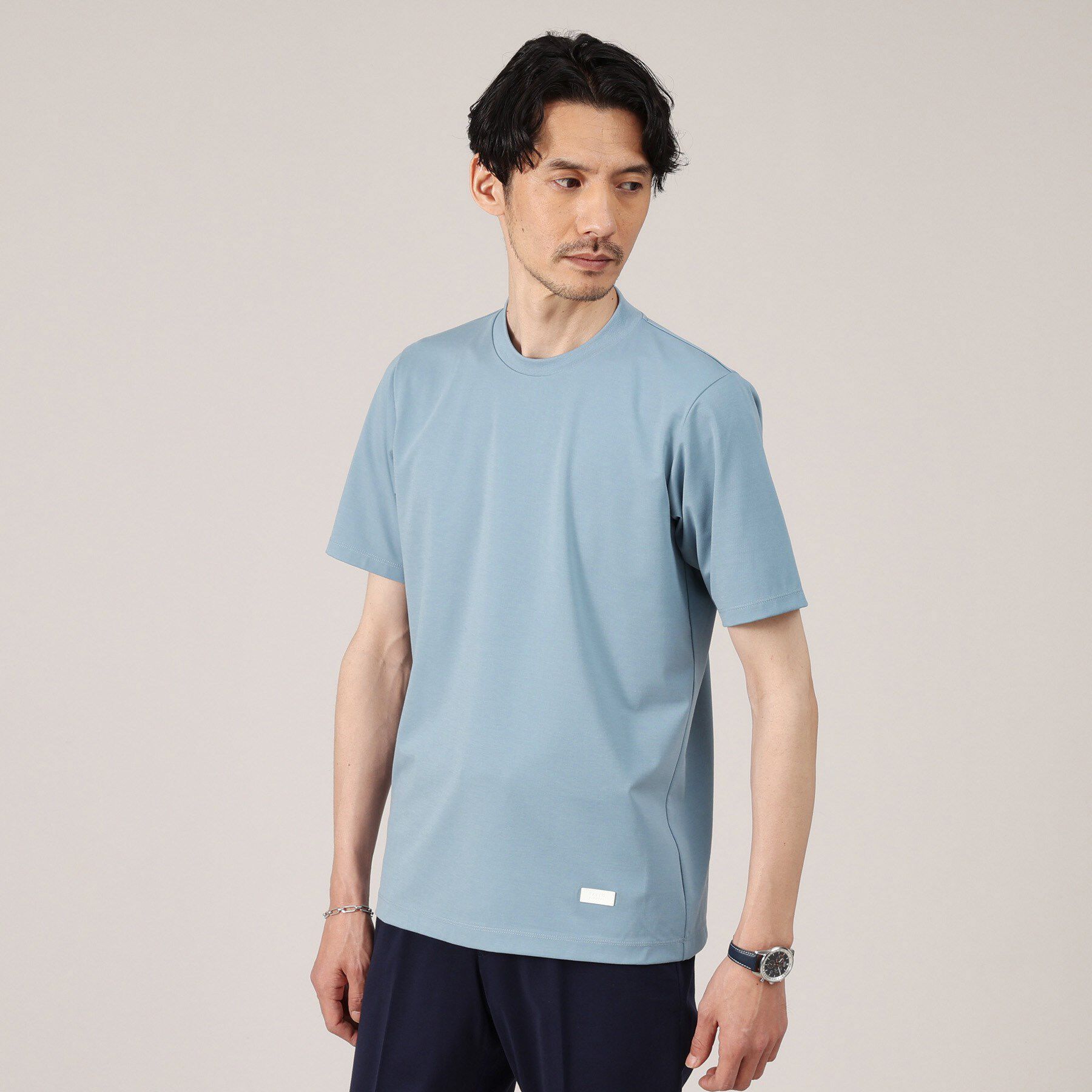 TAKEO KIKUCHI「【接触冷感】テーラード Tシャツ」|Tシャツ・カットソー|