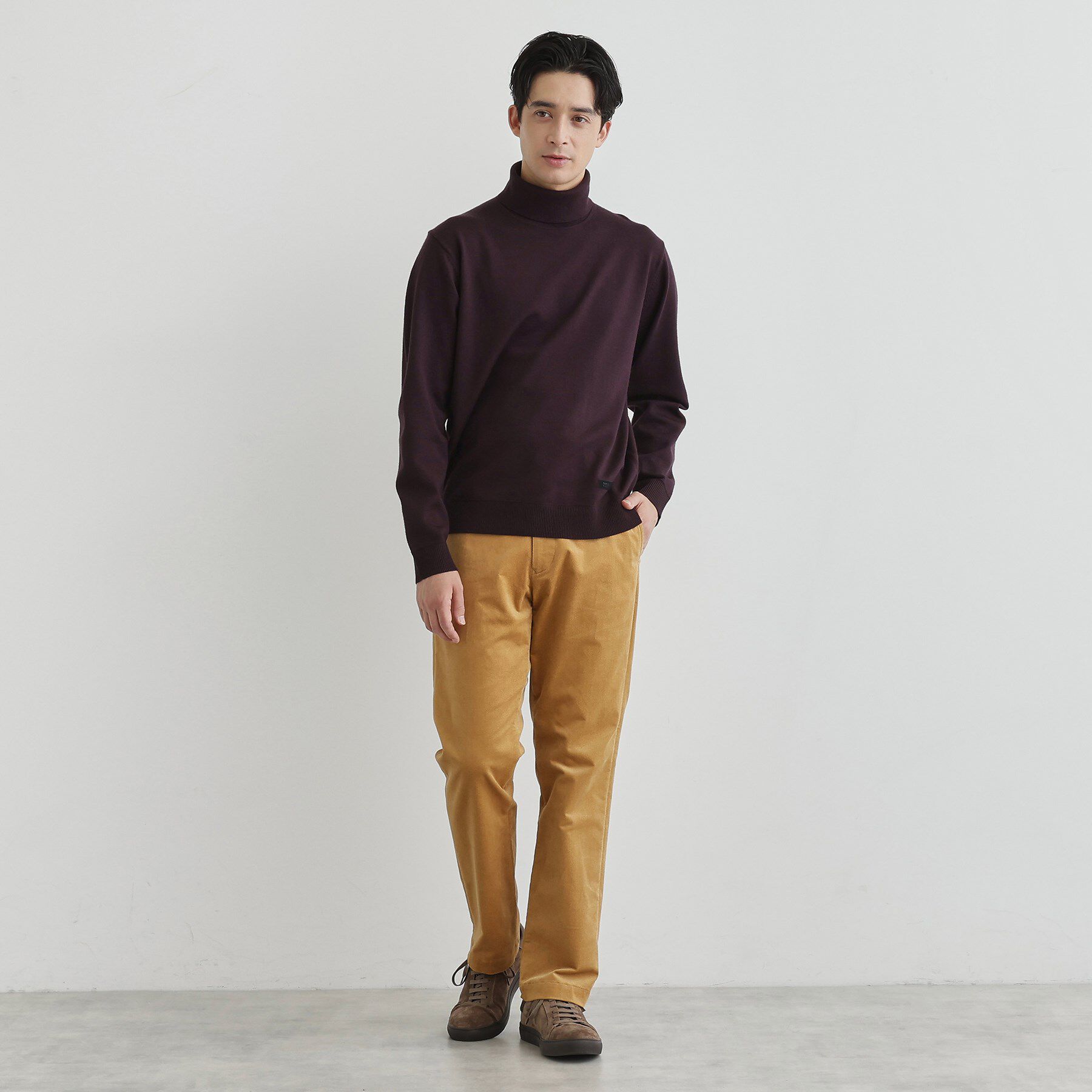 TAKEO KIKUCHI「サイドゴアストレッチコーデュロイパンツ」|その他|