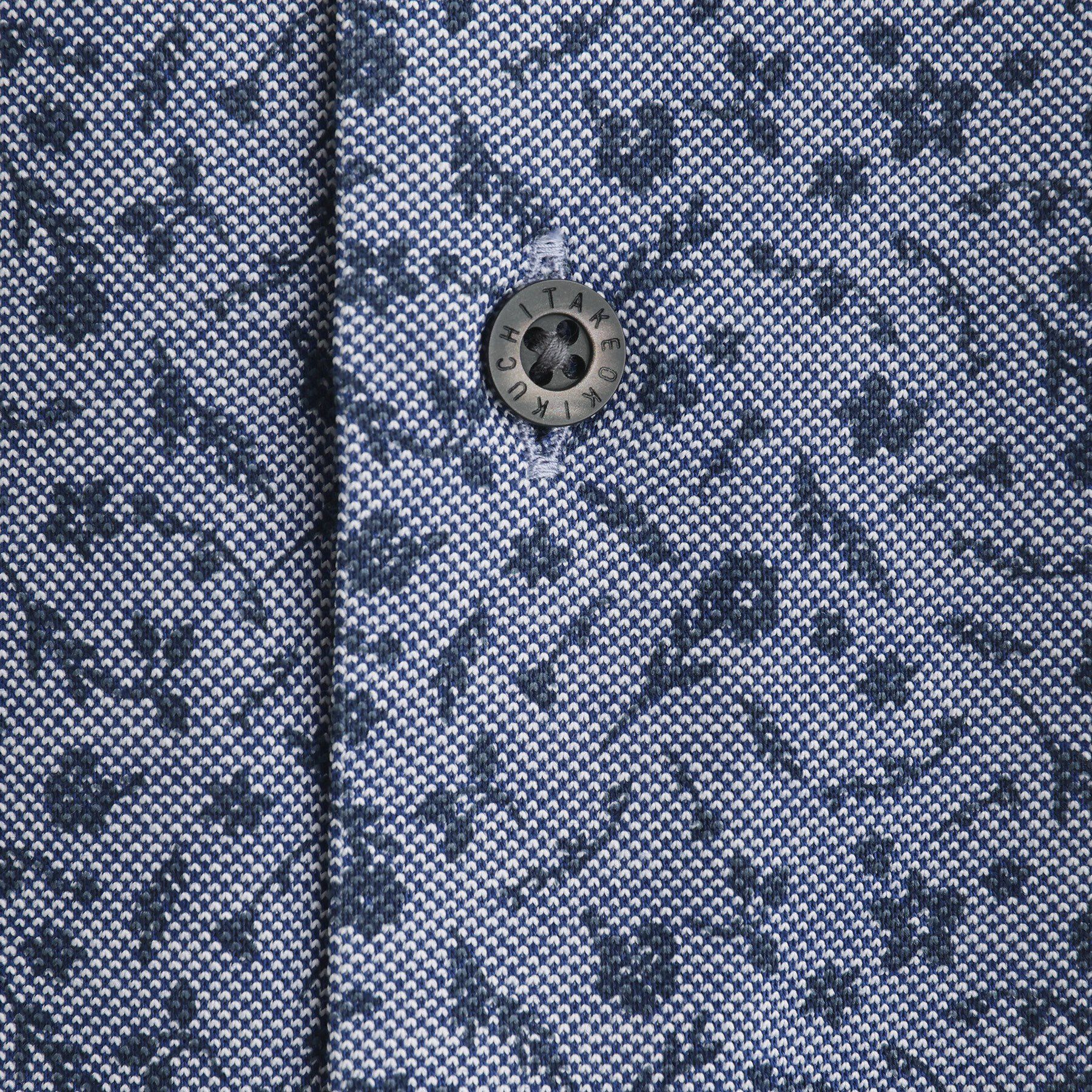 TAKEO KIKUCHI「クールマックス 鹿の子 フラワープリントシャツ」|シャツ・ブラウス|