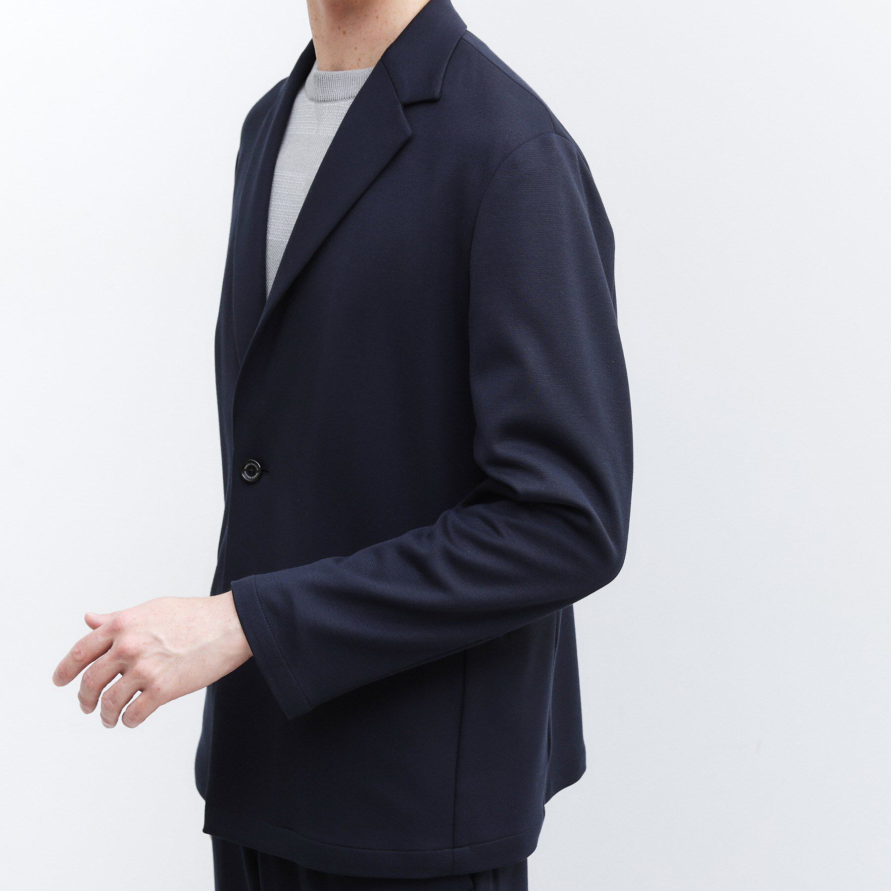 TAKEO KIKUCHI「【JUST ONE LAYER】ダウンファブリック テーラード ジャケット」|テーラードジャケット|