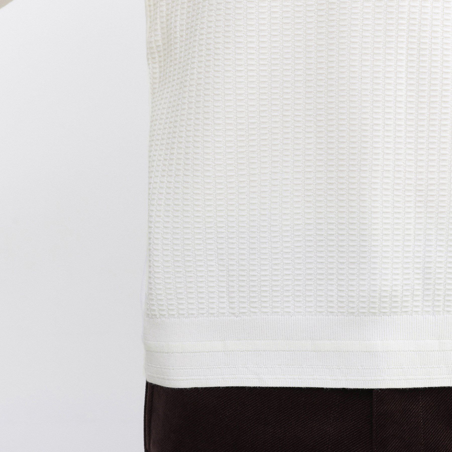 TAKEO KIKUCHI「ハイゲージ モックネック ニット プルオーバー」|ニット・セーター|