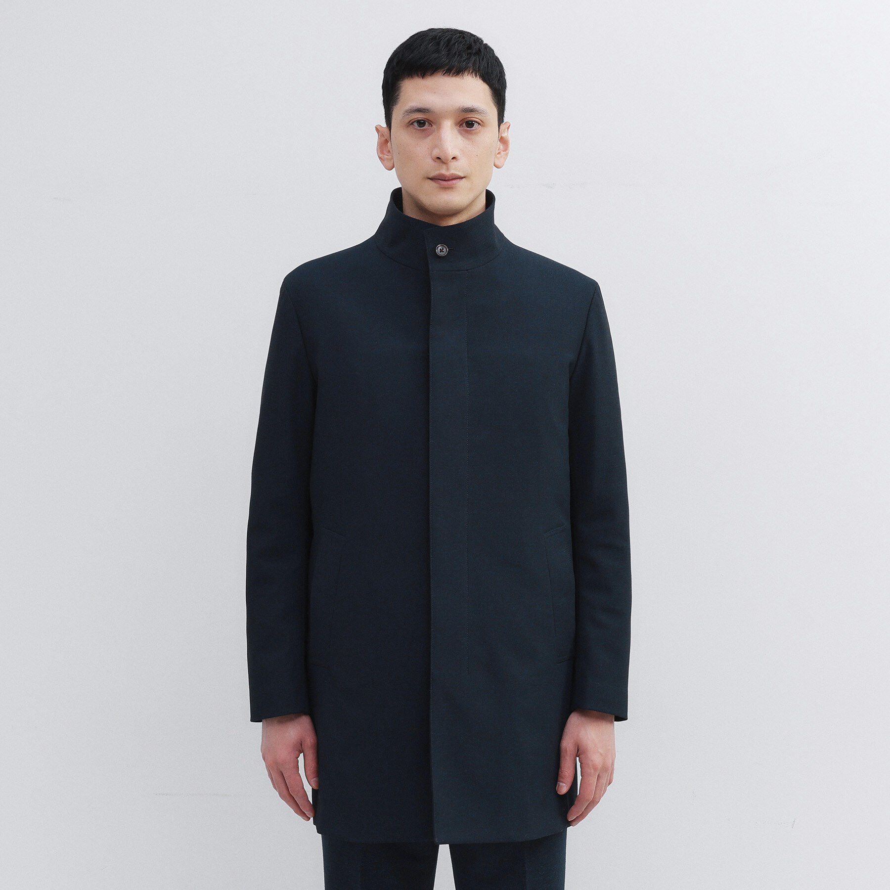 TAKEO KIKUCHI「【ダウンライナー付き】ドビースタンドカラーコート」|その他|