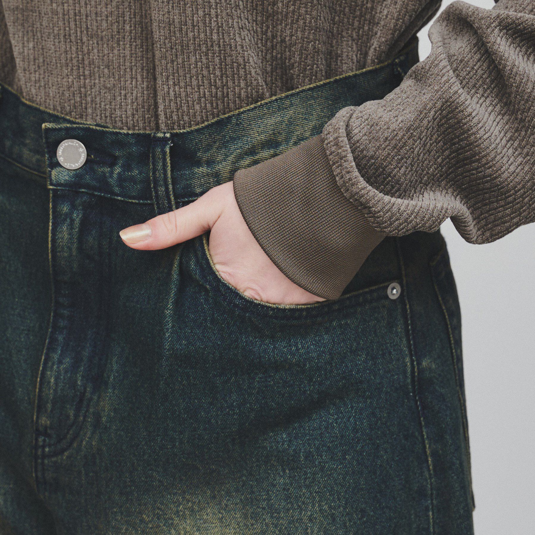 tk.TAKEO KIKUCHI「バレルデニムパンツ」|デニム|