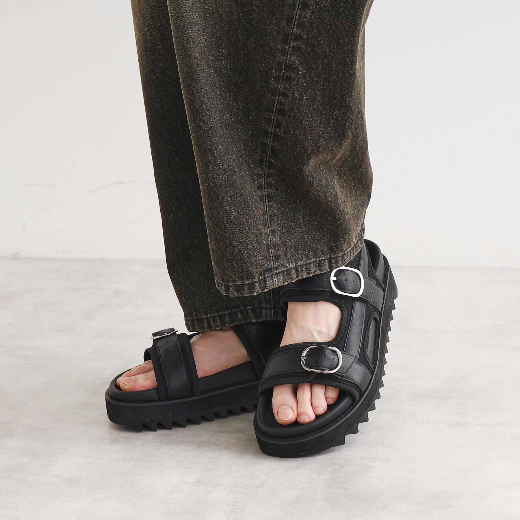 tk.TAKEO KIKUCHI「身長＋4.2cmアソートシャークソールボリュームサンダル」|サンダル|