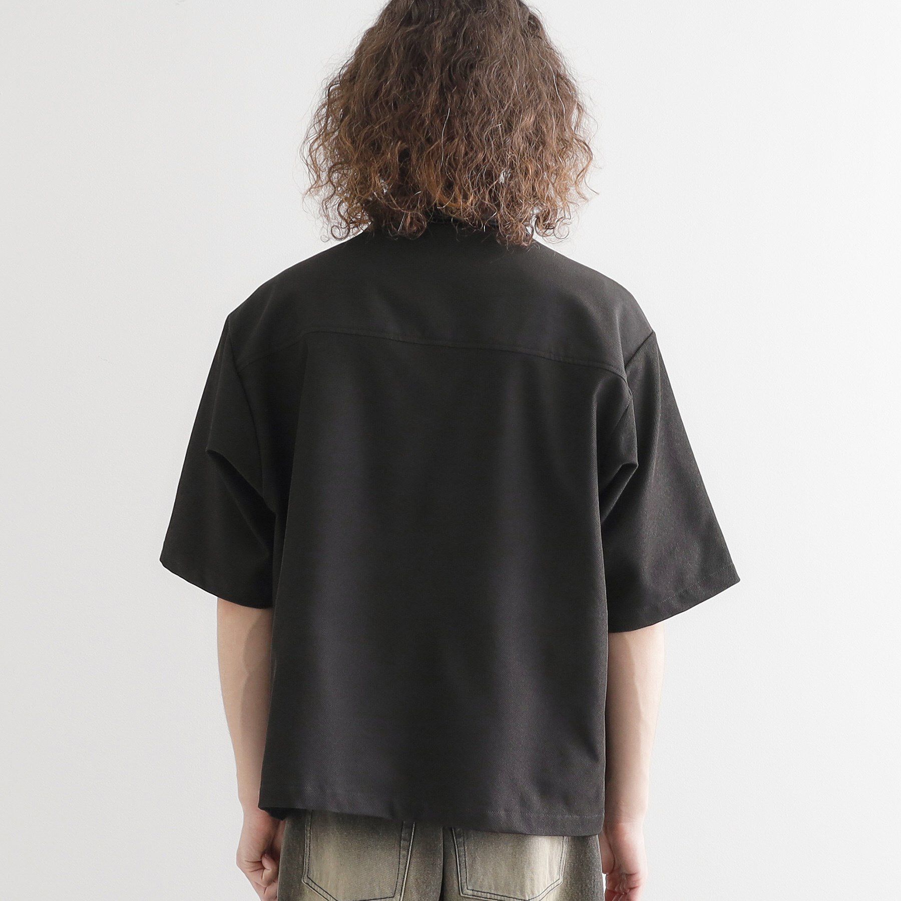 tk.TAKEO KIKUCHI「衿配色ワーカーシャツアウター」|シャツ・ブラウス|