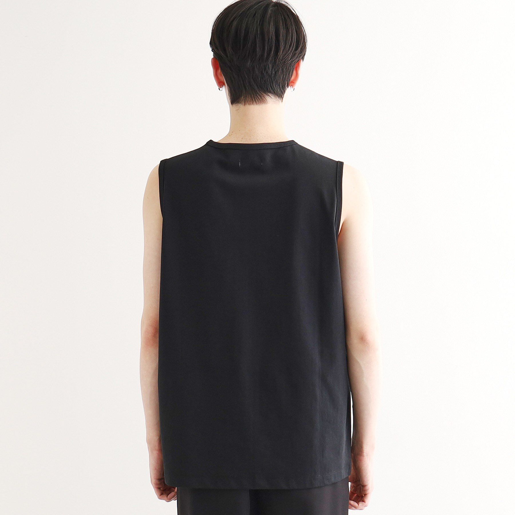 tk.TAKEO KIKUCHI「【接触冷感／UVカット／抗菌】フレンドリークールノースリーブカットソー」|Tシャツ・カットソー|