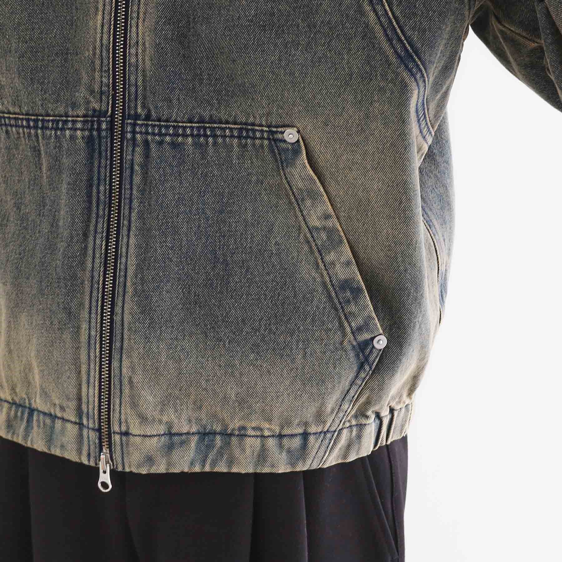 tk.TAKEO KIKUCHI「ヴィンテージライクデニムジップパーカ」|パーカー|