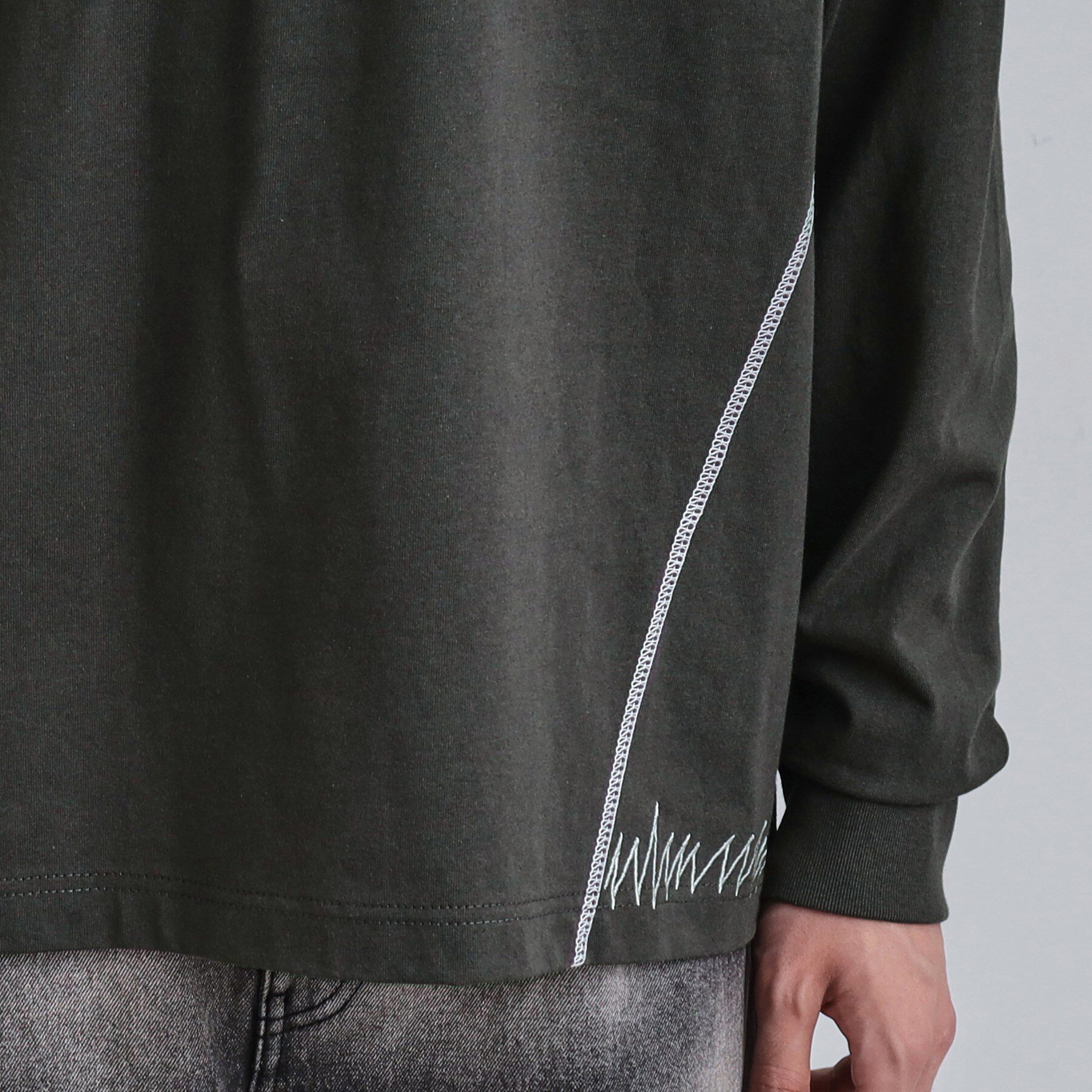 tk.TAKEO KIKUCHI「デザインステッチTシャツ」|Tシャツ・カットソー|