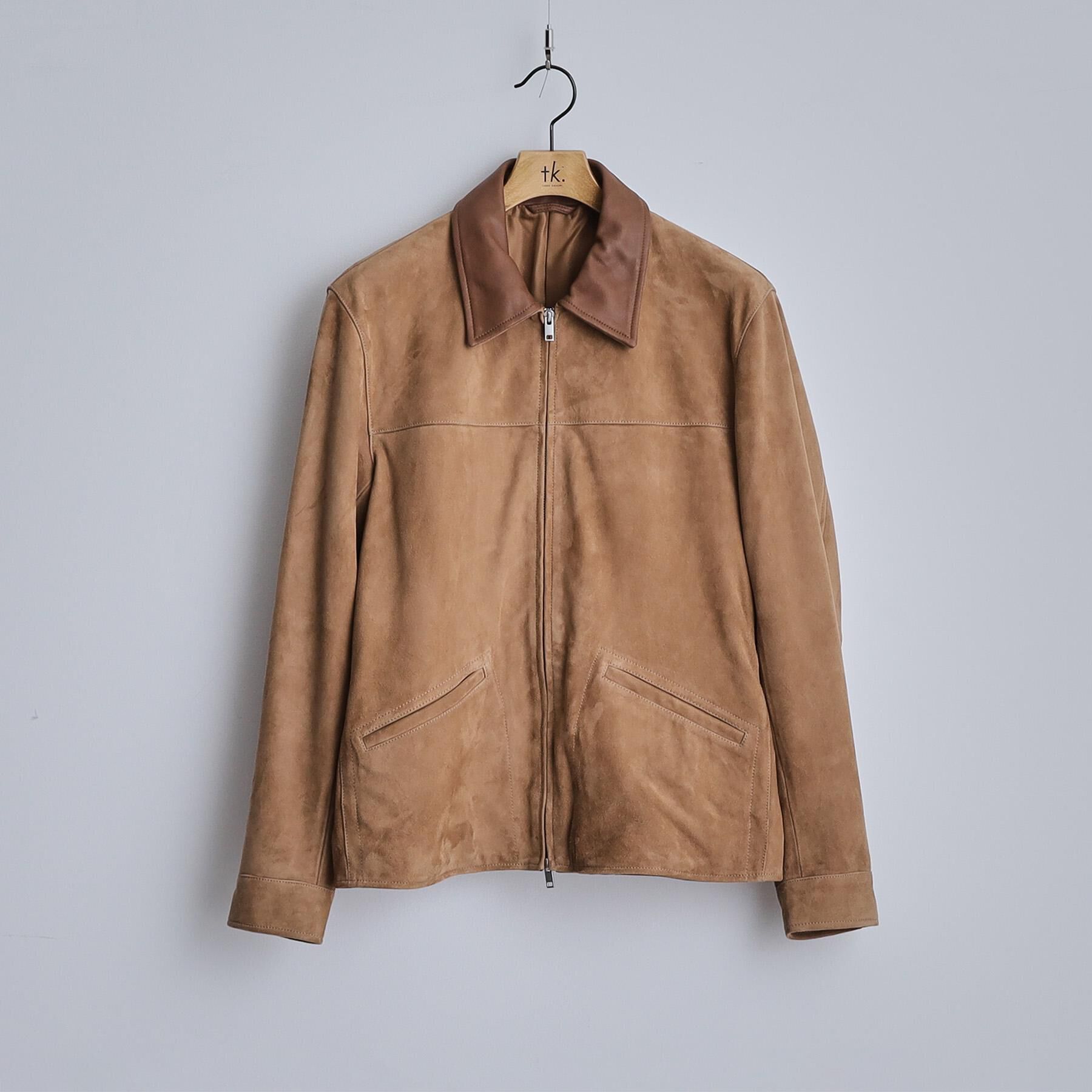 tk.TAKEO KIKUCHI「【本革】レザースポーツジャケット」|ブルゾン・スタジャン|