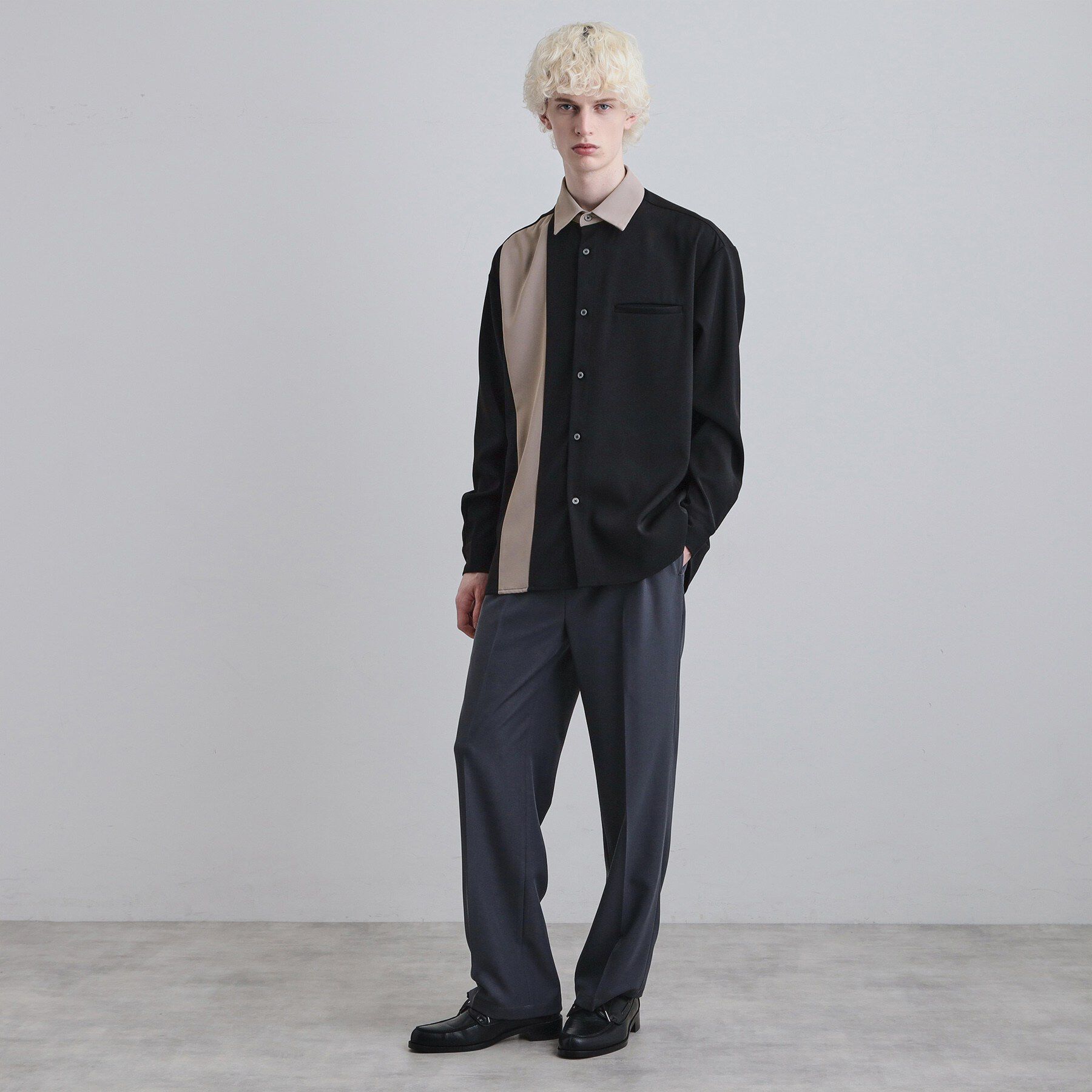 tk.TAKEO KIKUCHI「カラーブロックシャツ」|シャツ・ブラウス|