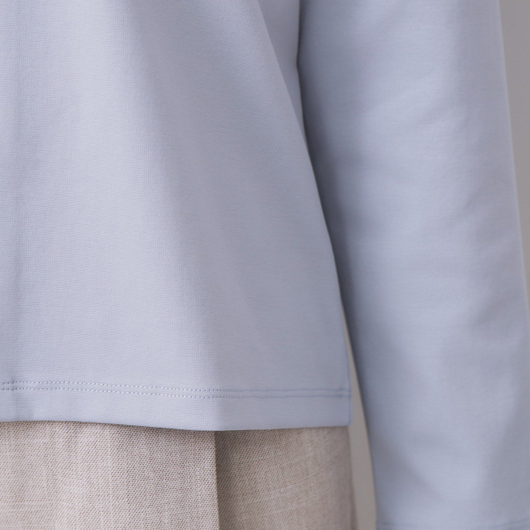 index「フロントタックモチーフポンチトップス【洗濯機OK】」|Tシャツ・カットソー|