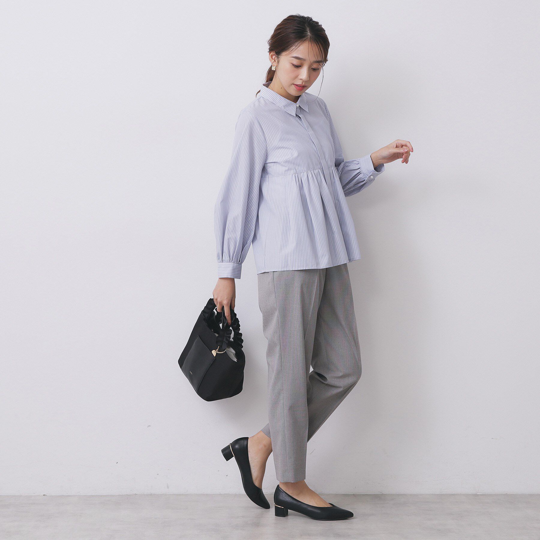 index「ウールライクストレッチテーパードパンツ/セットアップ対応【洗濯機OK】」|その他|