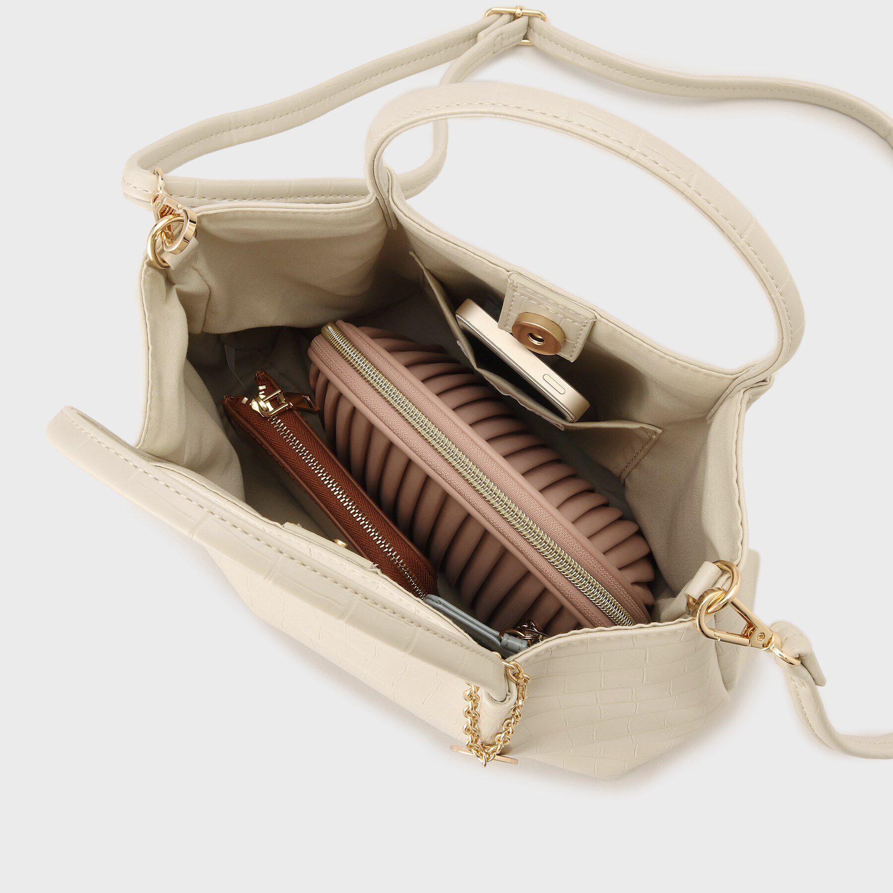 OPAQUE.CLIP「新色追加【2WAY】シンプルミドルトートバッグ」|トートバッグ|