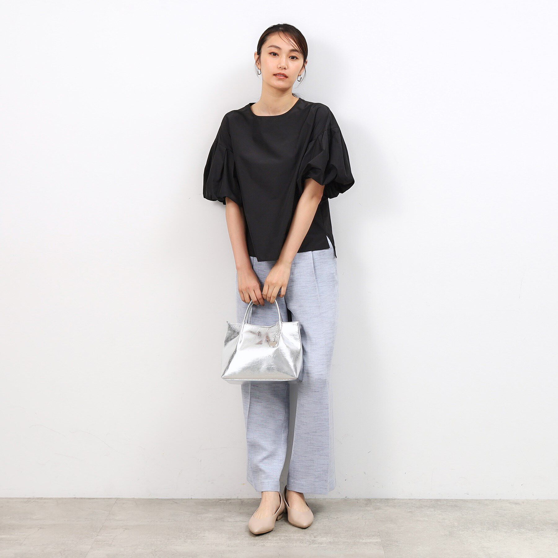 OPAQUE.CLIP「新色追加【2WAY】シンプルミドルトートバッグ」|トートバッグ|