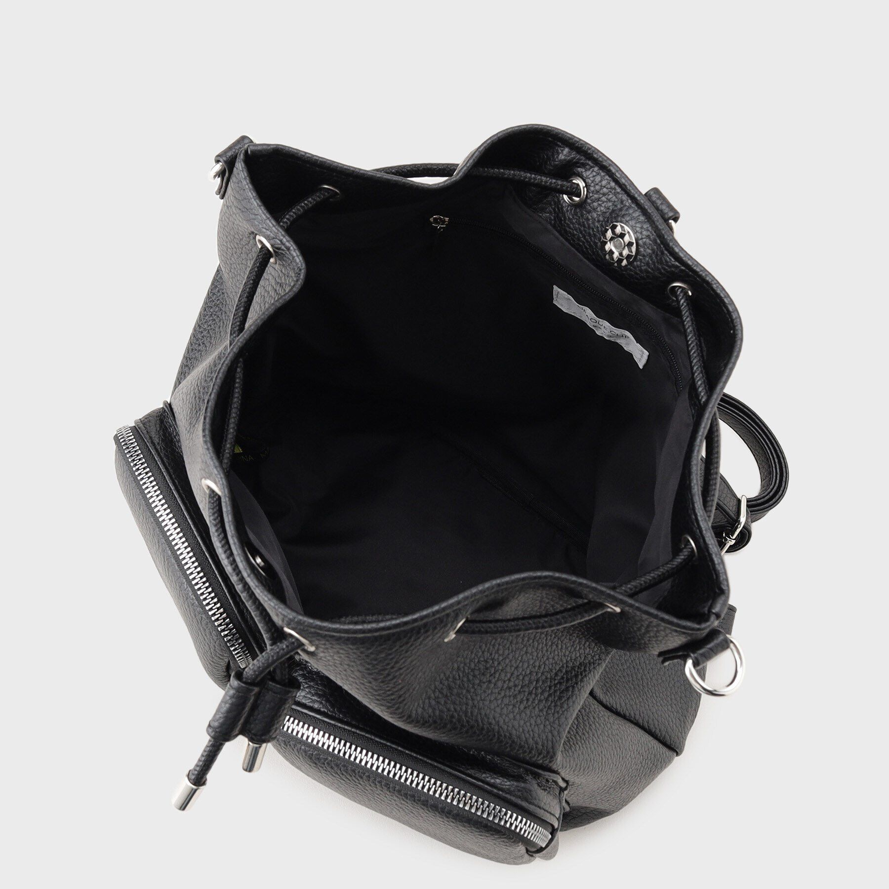 OPAQUE.CLIP「【マルチWAY】フロントダブルポケット巾着ショルダーバッグ」|ショルダー・メッセンジャー|