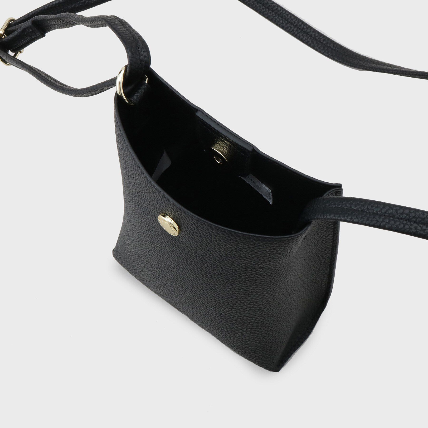 OPAQUE.CLIP「【軽量／長さ調整可能】シュリンク合皮ミニショルダーバッグ」|ショルダー・メッセンジャー|