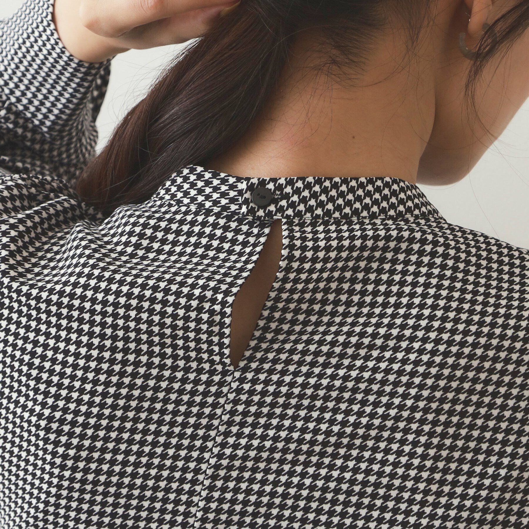 OPAQUE.CLIP「フリルスリーブブラウス【洗濯機洗い可】」|シャツ・ブラウス|