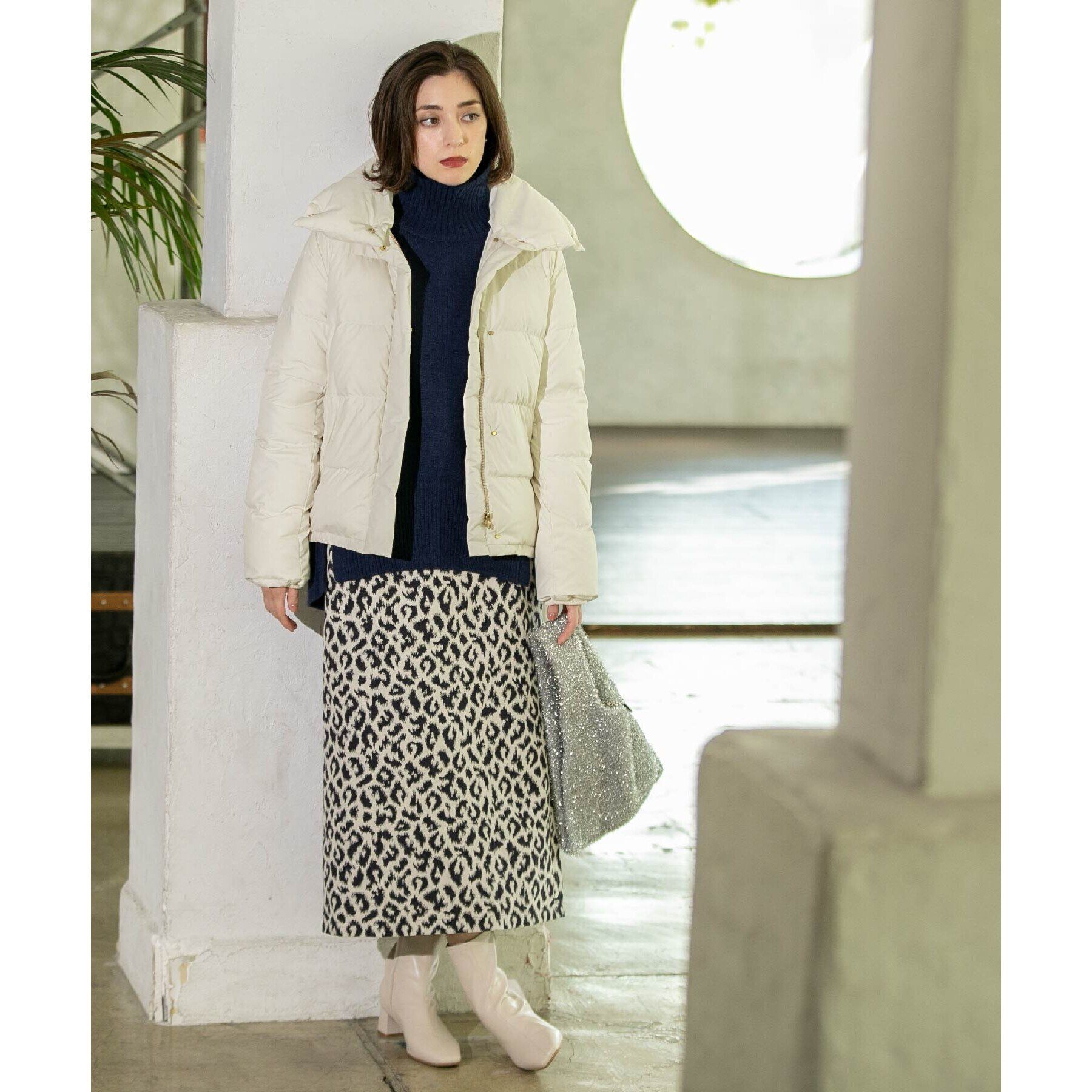 OPAQUE.CLIP「《SS-LLsize》襟取り外し可/ショートダウンジャケット【洗濯機洗い可/撥水/防風/抗菌加工】」|ダウン|