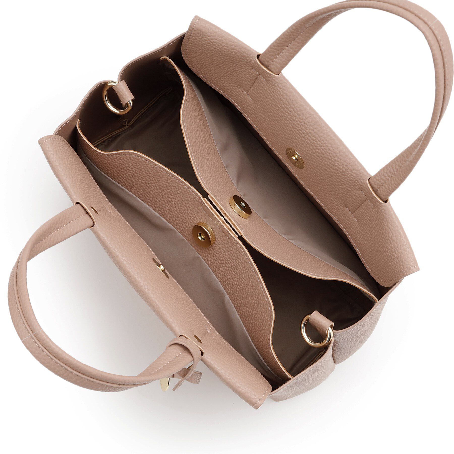 OPAQUE.CLIP「【人間工学/2WAY】シュリンクミドルトートバッグ」|トートバッグ|