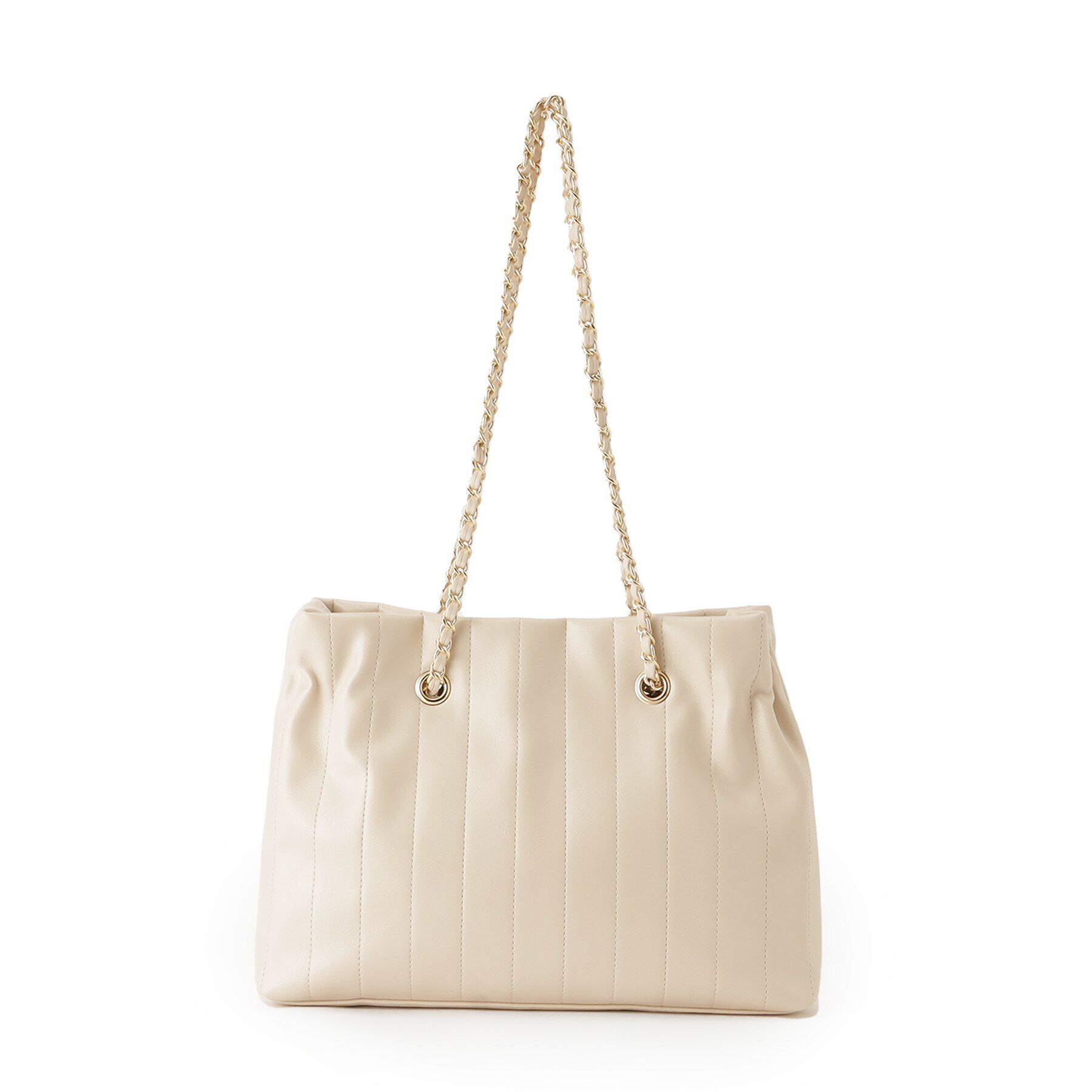 OPAQUE.CLIP「ストライプキルトチェーンショルダーバッグ」|ショルダー・メッセンジャー|