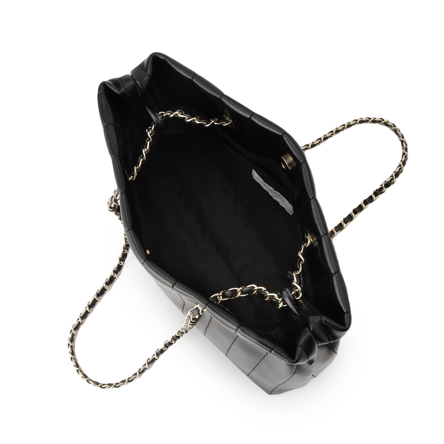 OPAQUE.CLIP「ストライプキルトチェーンショルダーバッグ」|ショルダー・メッセンジャー|