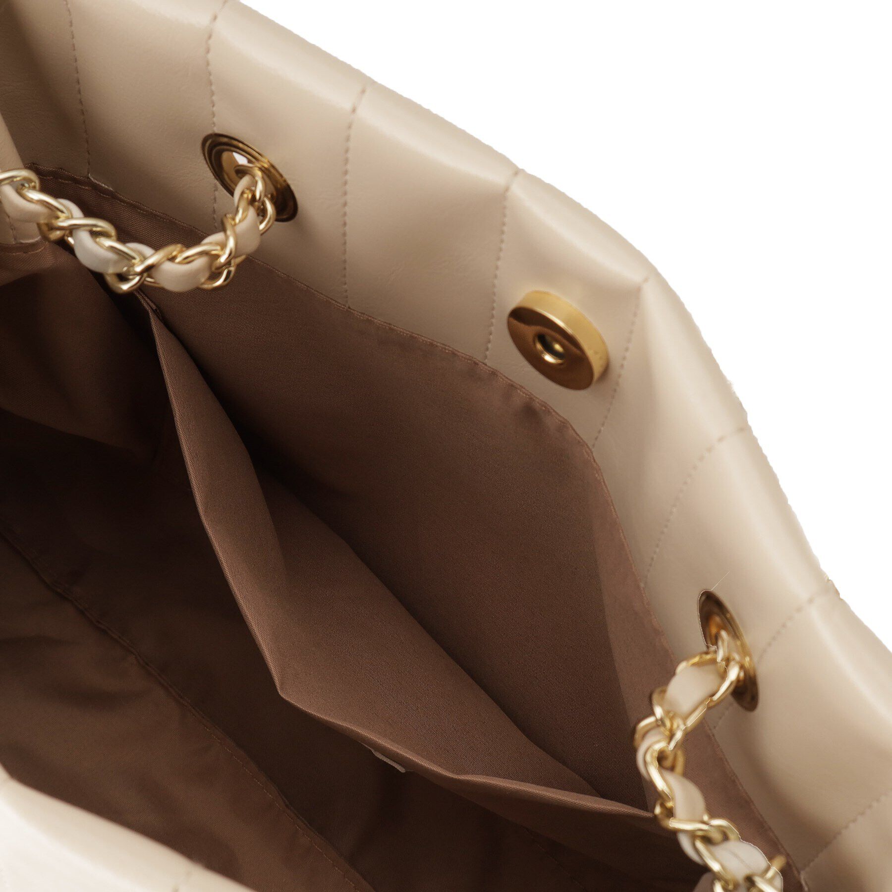 OPAQUE.CLIP「ストライプキルトチェーンショルダーバッグ」|ショルダー・メッセンジャー|