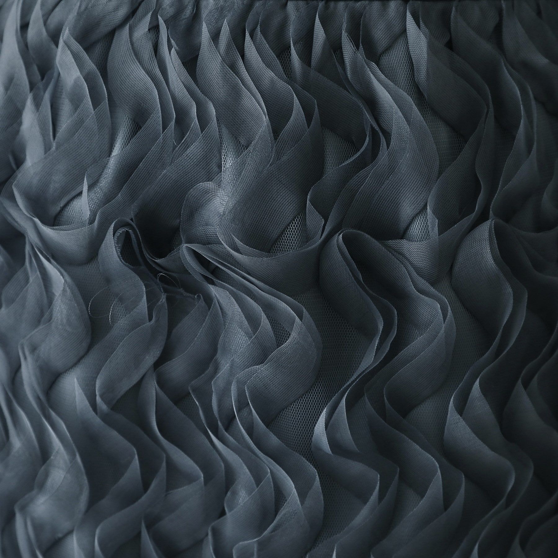 OPAQUE.CLIP「チュールフリルナロースカート【洗える】」|スカート|