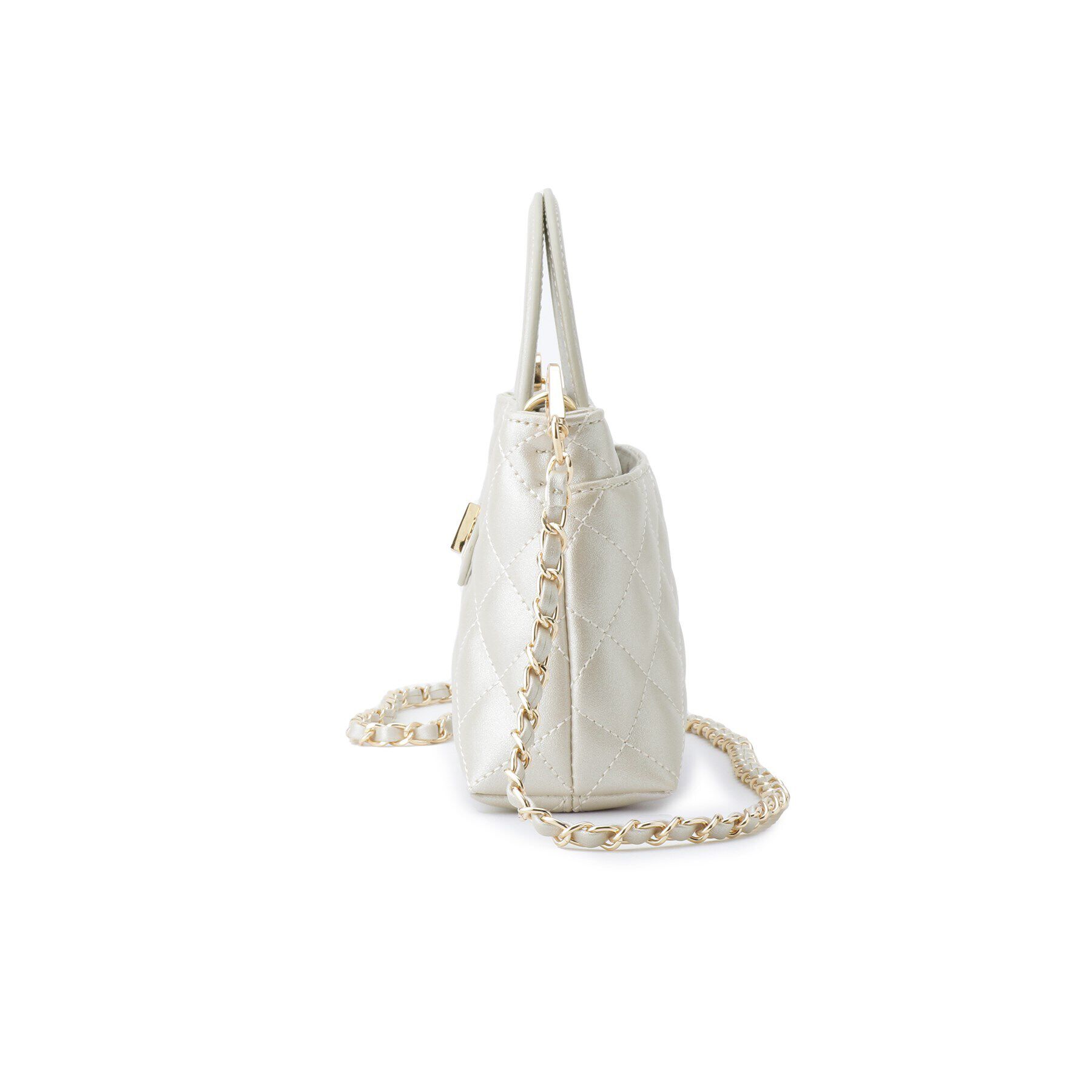 OPAQUE.CLIP「【2WAY】ダイヤキルティングデザインチェーンショルダーバッグ」|ショルダー・メッセンジャー|