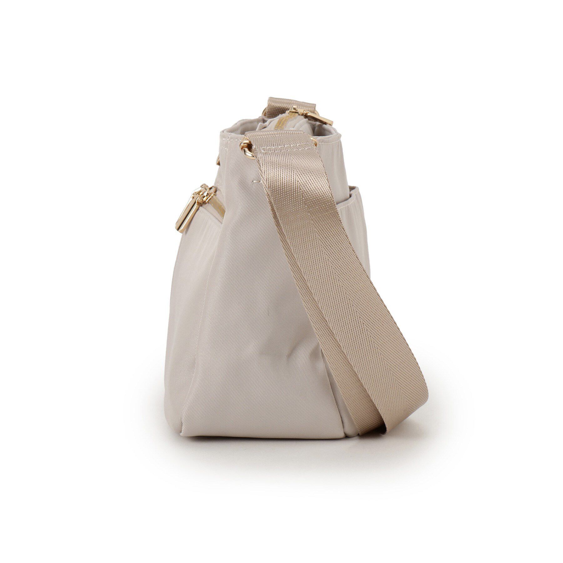 OPAQUE.CLIP「【撥水加工／マルチポケット／長さ調整可能】カジュアルミドルショルダーバッグ」|ショルダー・メッセンジャー|