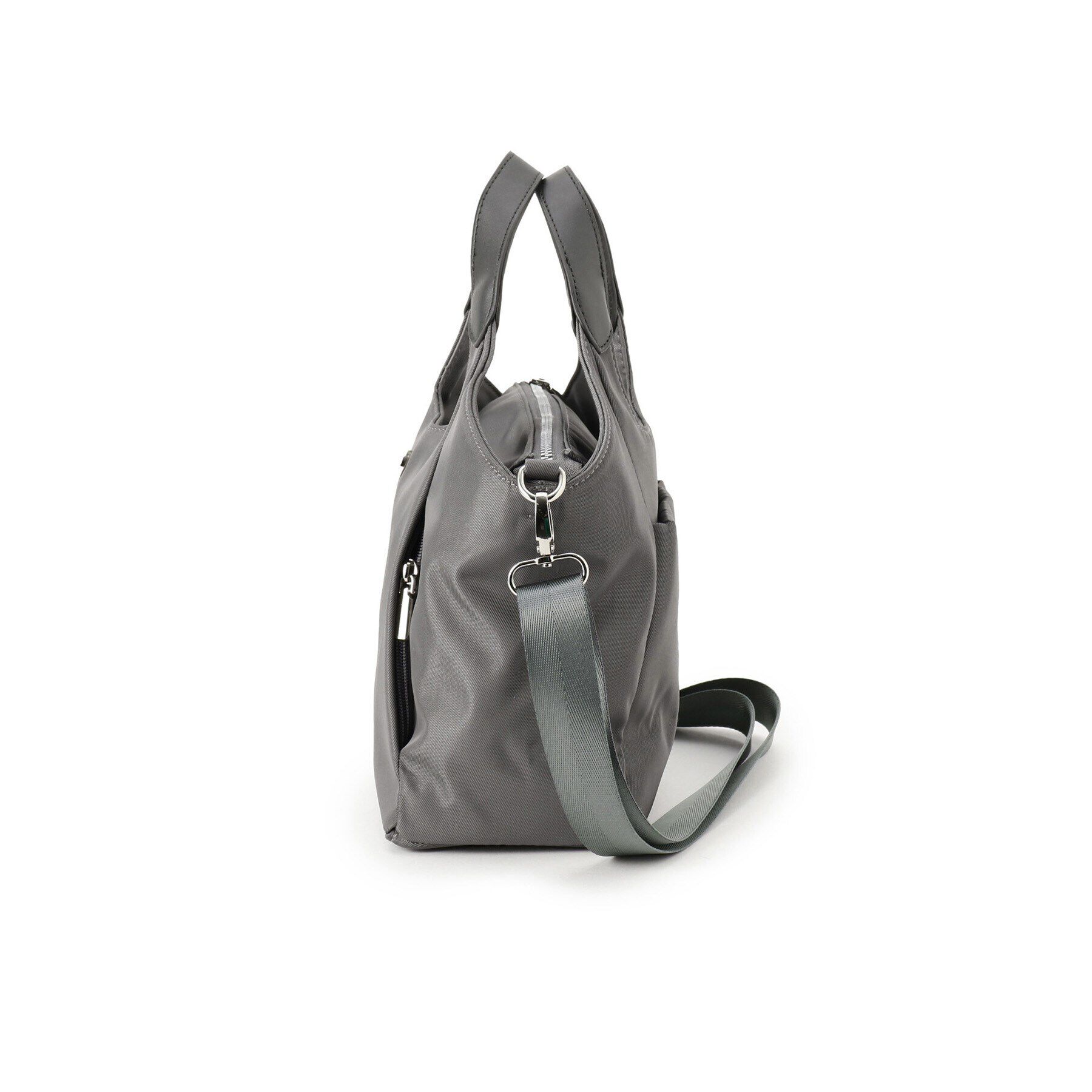 OPAQUE.CLIP「【撥水加工／マルチポケット／2WAY】カジュアルミドルトートバッグ」|トートバッグ|