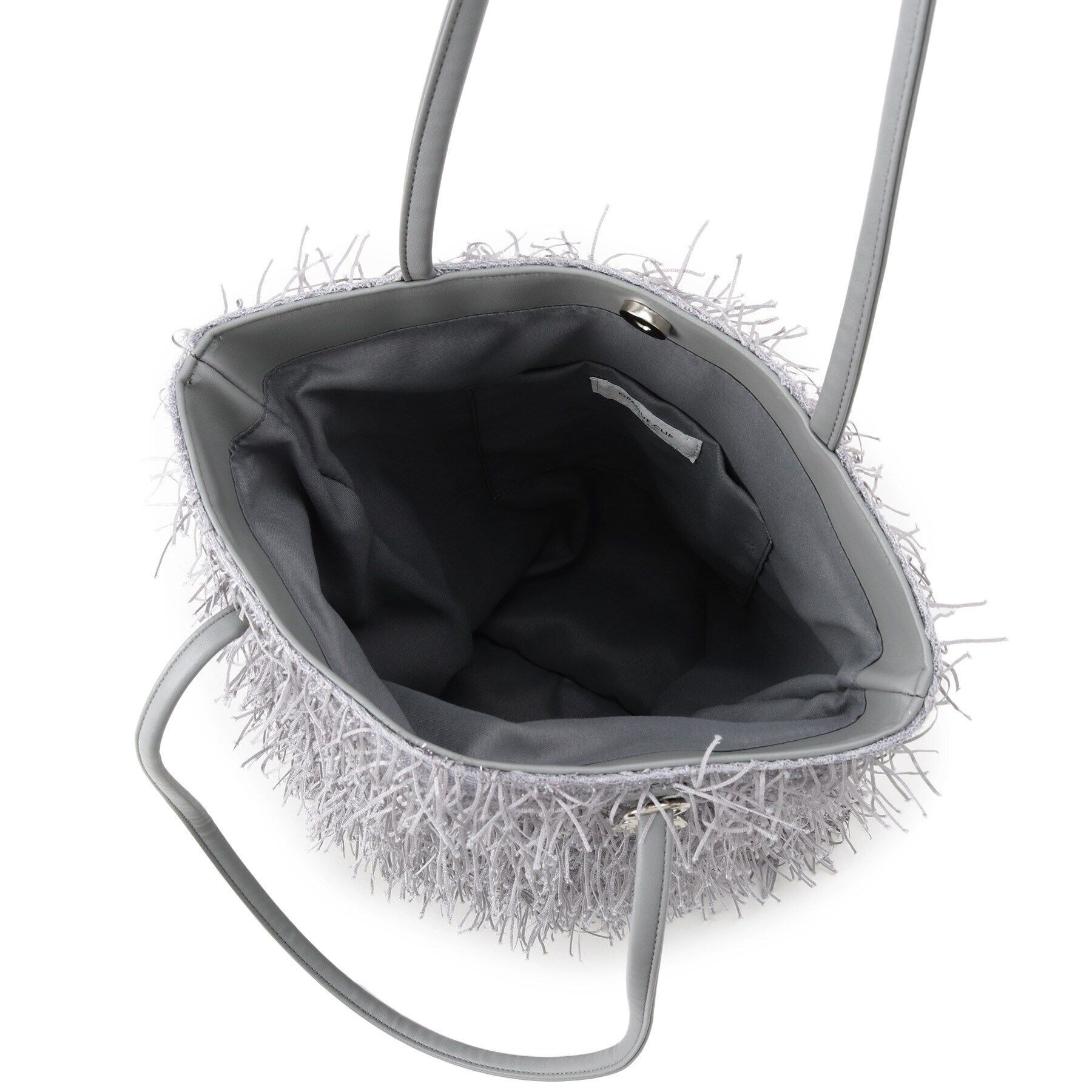 OPAQUE.CLIP「【A4サイズ対応】フリンジデザインフラットトートバッグ」|トートバッグ|