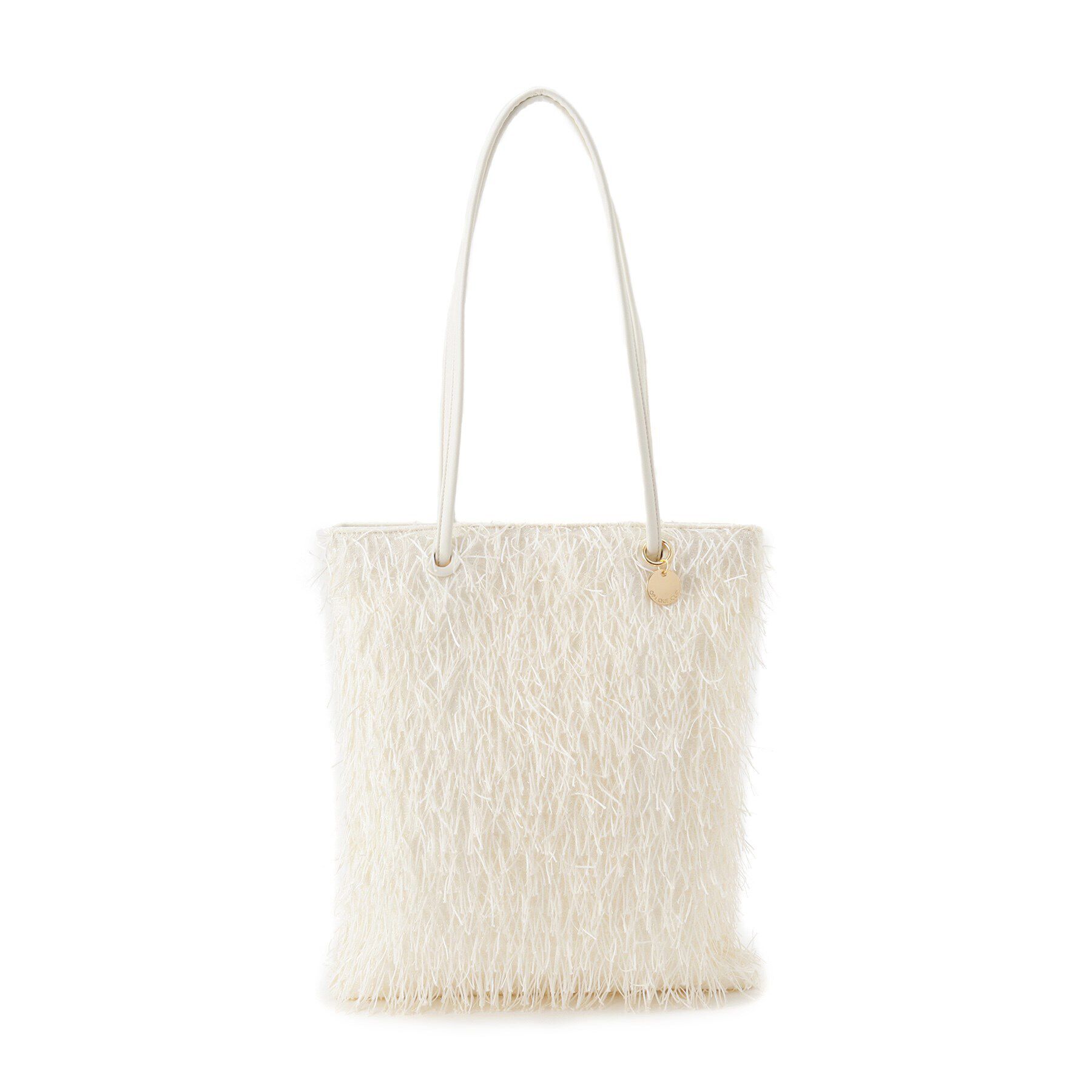 OPAQUE.CLIP「【A4サイズ対応】フリンジデザインフラットトートバッグ」|トートバッグ|