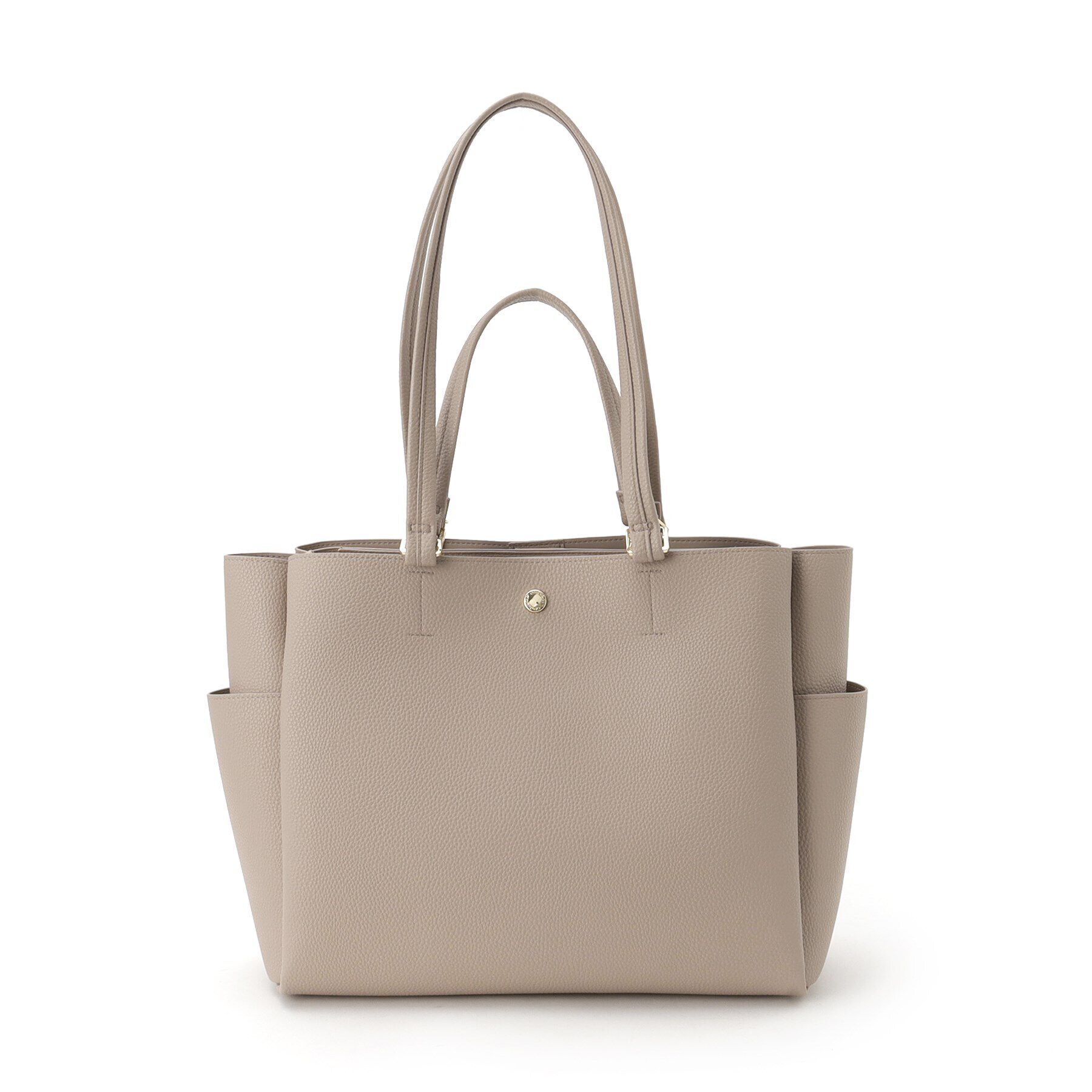 OPAQUE.CLIP「【軽量／A4サイズ対応／2WAY】シュリンク合皮大容量トートバッグ」|トートバッグ|