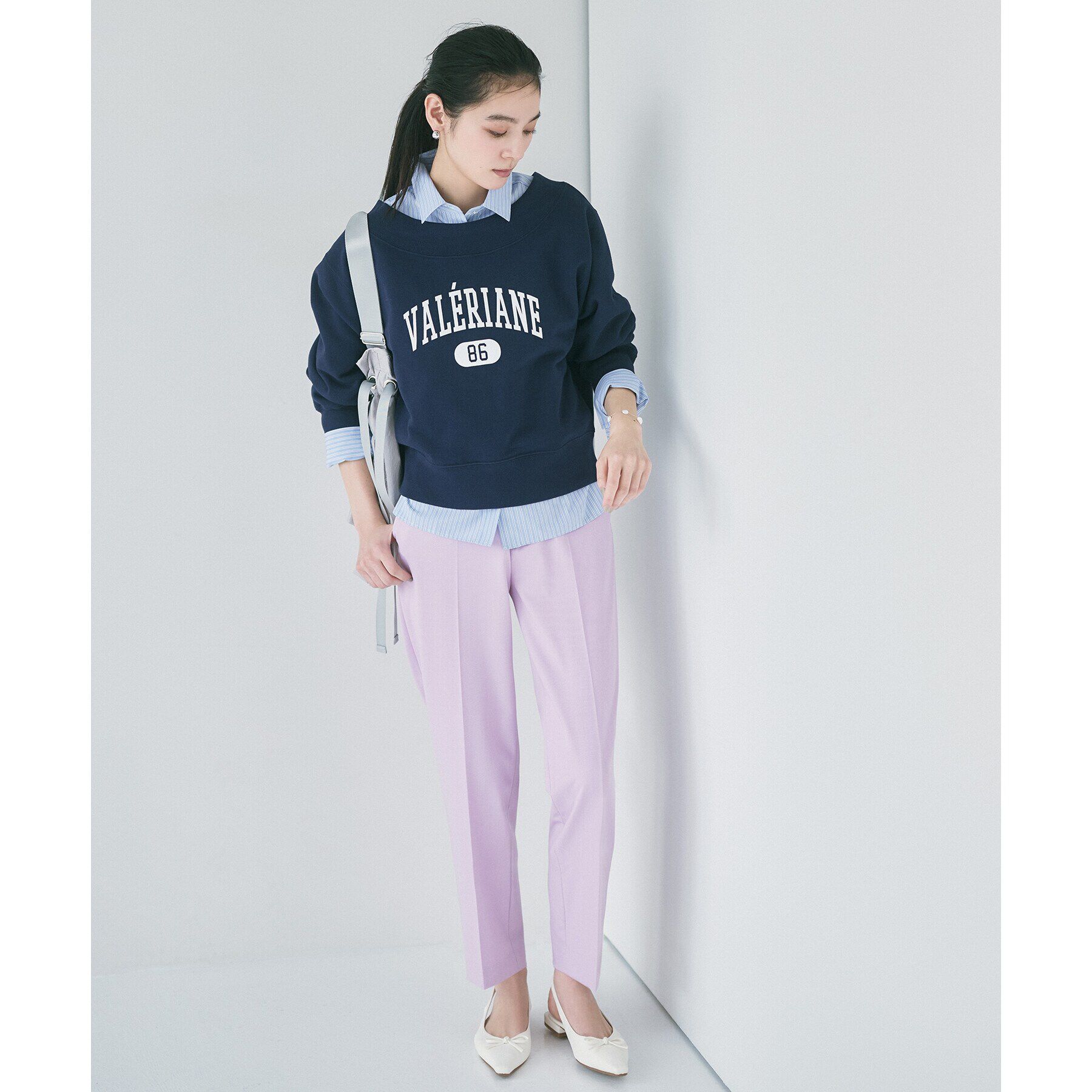 OPAQUE.CLIP「美脚ストレッチテーパードパンツ【洗濯機洗い可】」|その他|