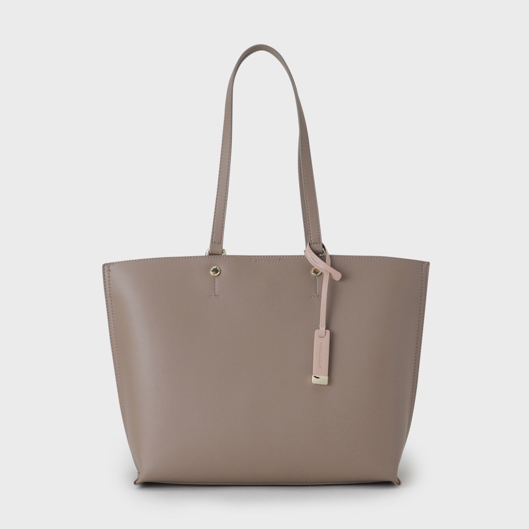 OPAQUE.CLIP「【A4サイズ対応】バイカラースムーストートバッグ」|トートバッグ|