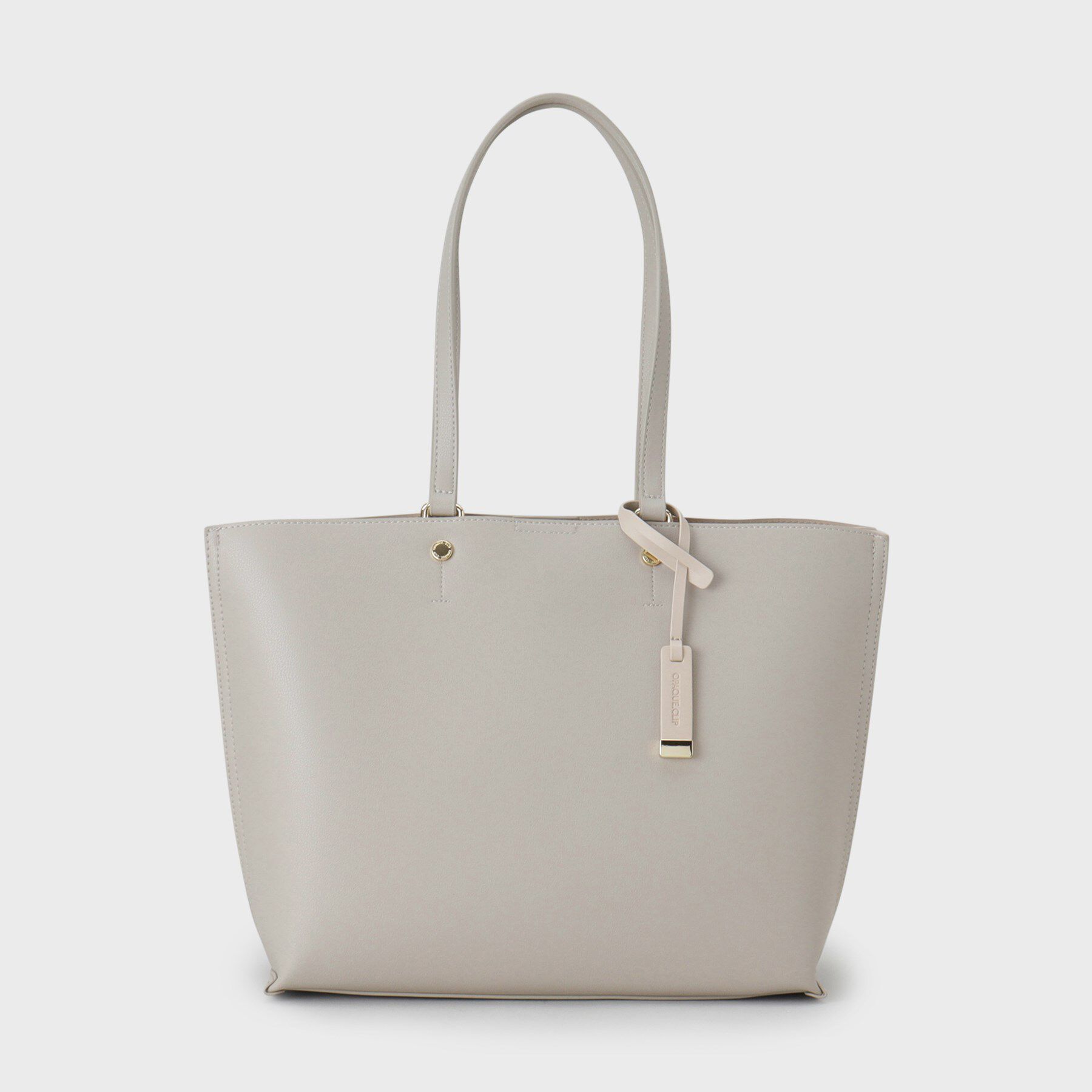 OPAQUE.CLIP「【A4サイズ対応】バイカラースムーストートバッグ」|トートバッグ|