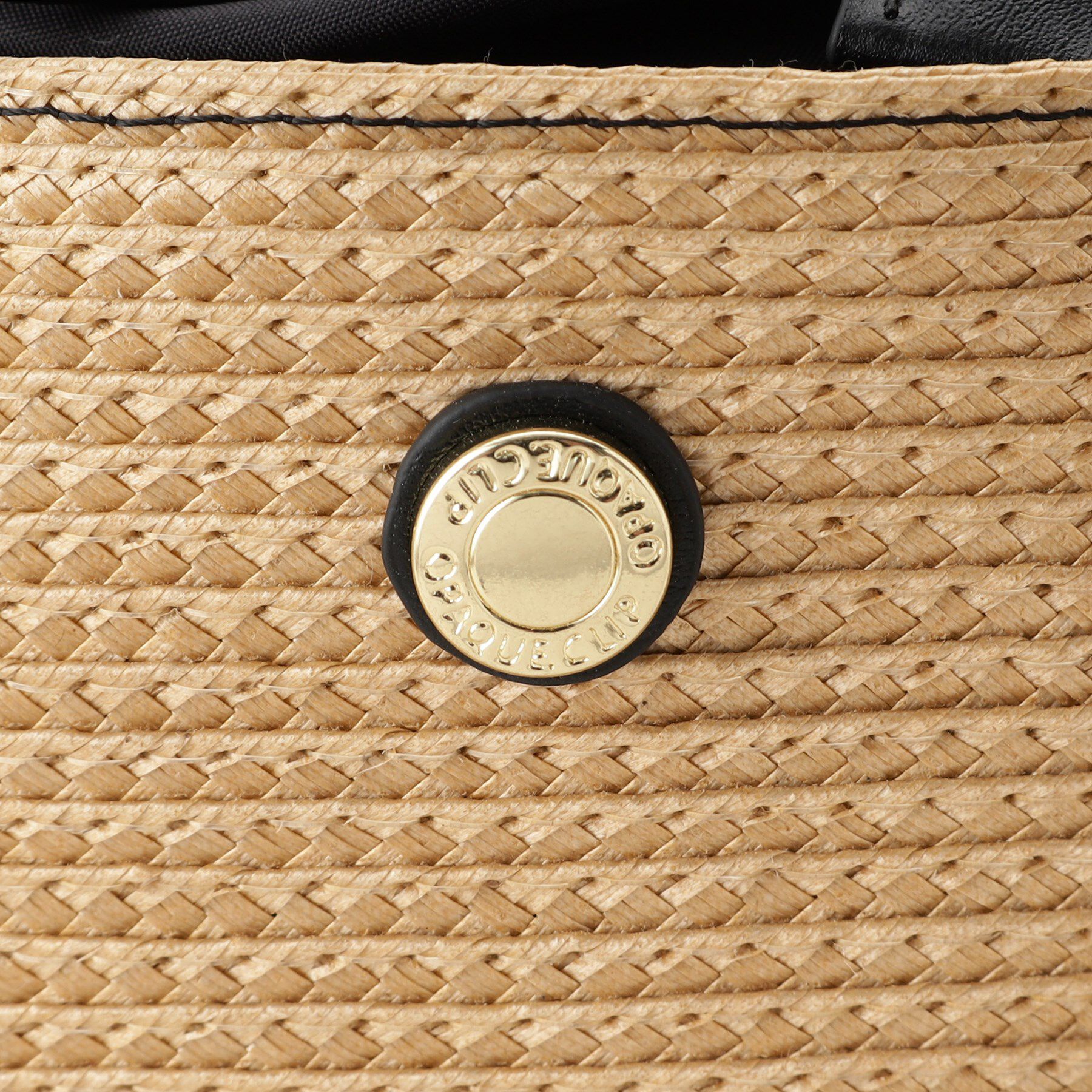 OPAQUE.CLIP「バスケット調デザインテープトートバッグ」|トートバッグ|