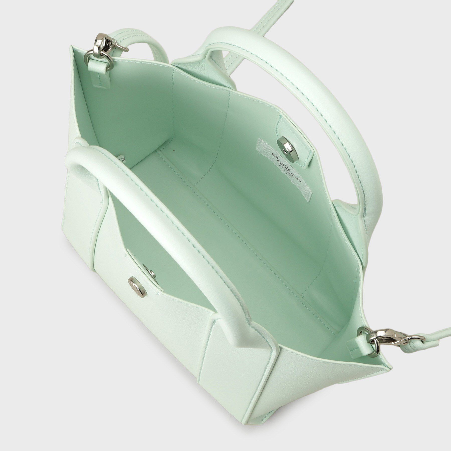 OPAQUE.CLIP「【2WAY】スムース合皮ミドルトートバッグ」|トートバッグ|