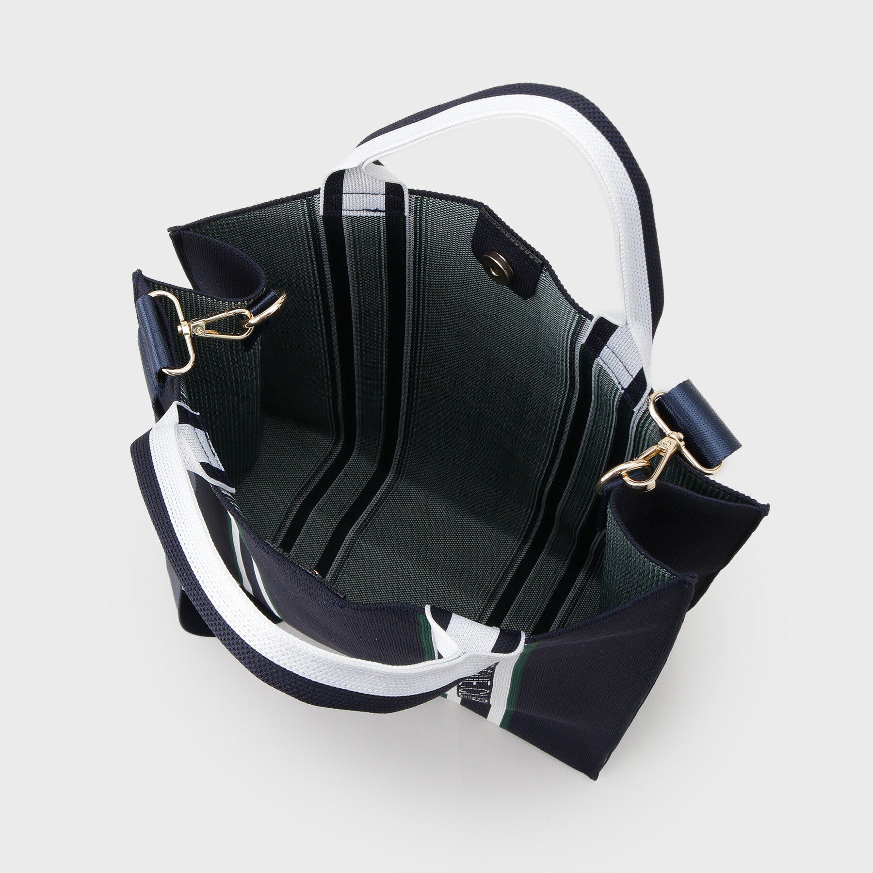 OPAQUE.CLIP「【2WAY/A4サイズ対応】ラインハンドルスクエアニットトートバッグ」|トートバッグ|